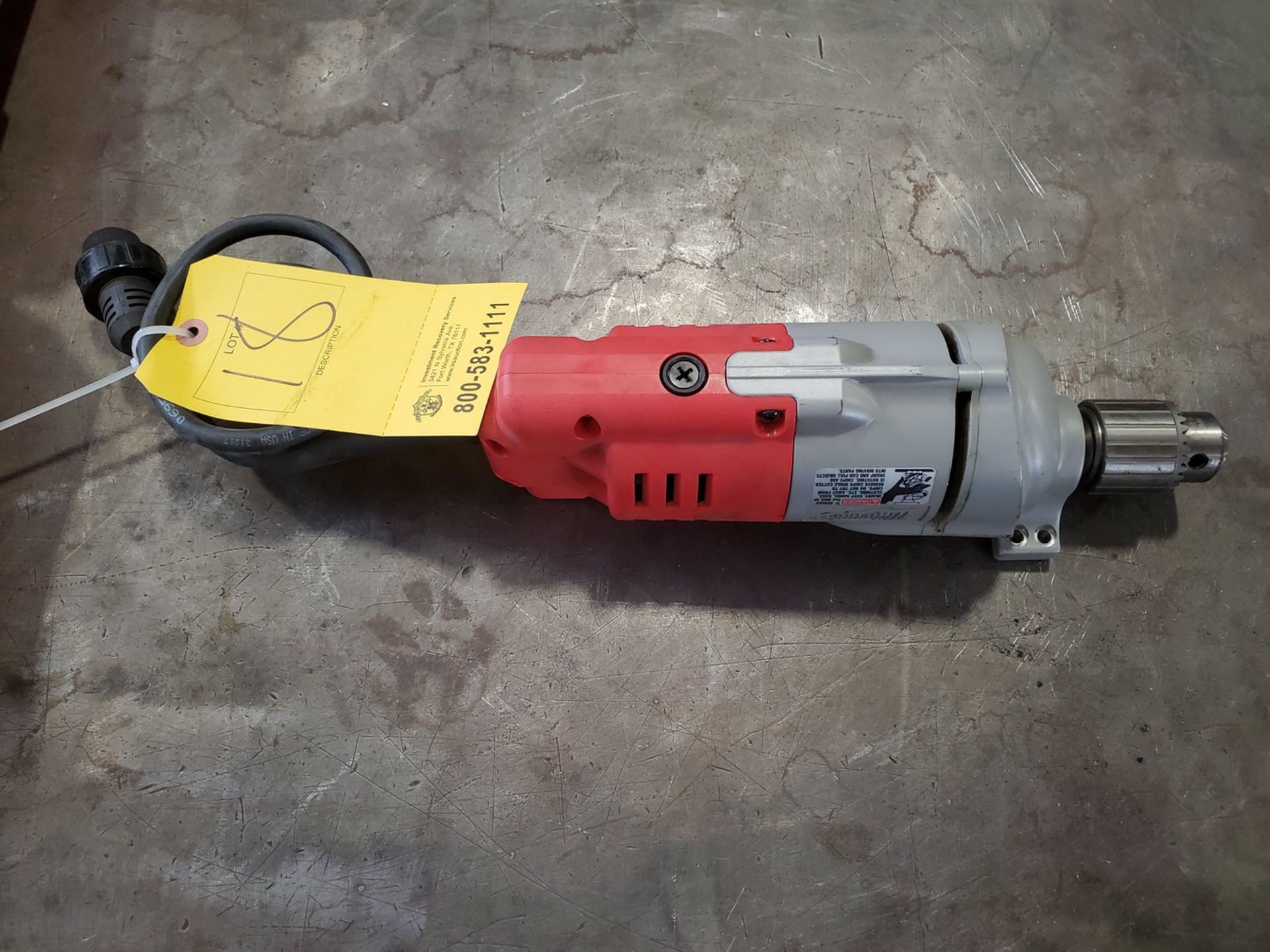 Miwaukee 1/2" Drill 120V, 60HZ, 6.2A