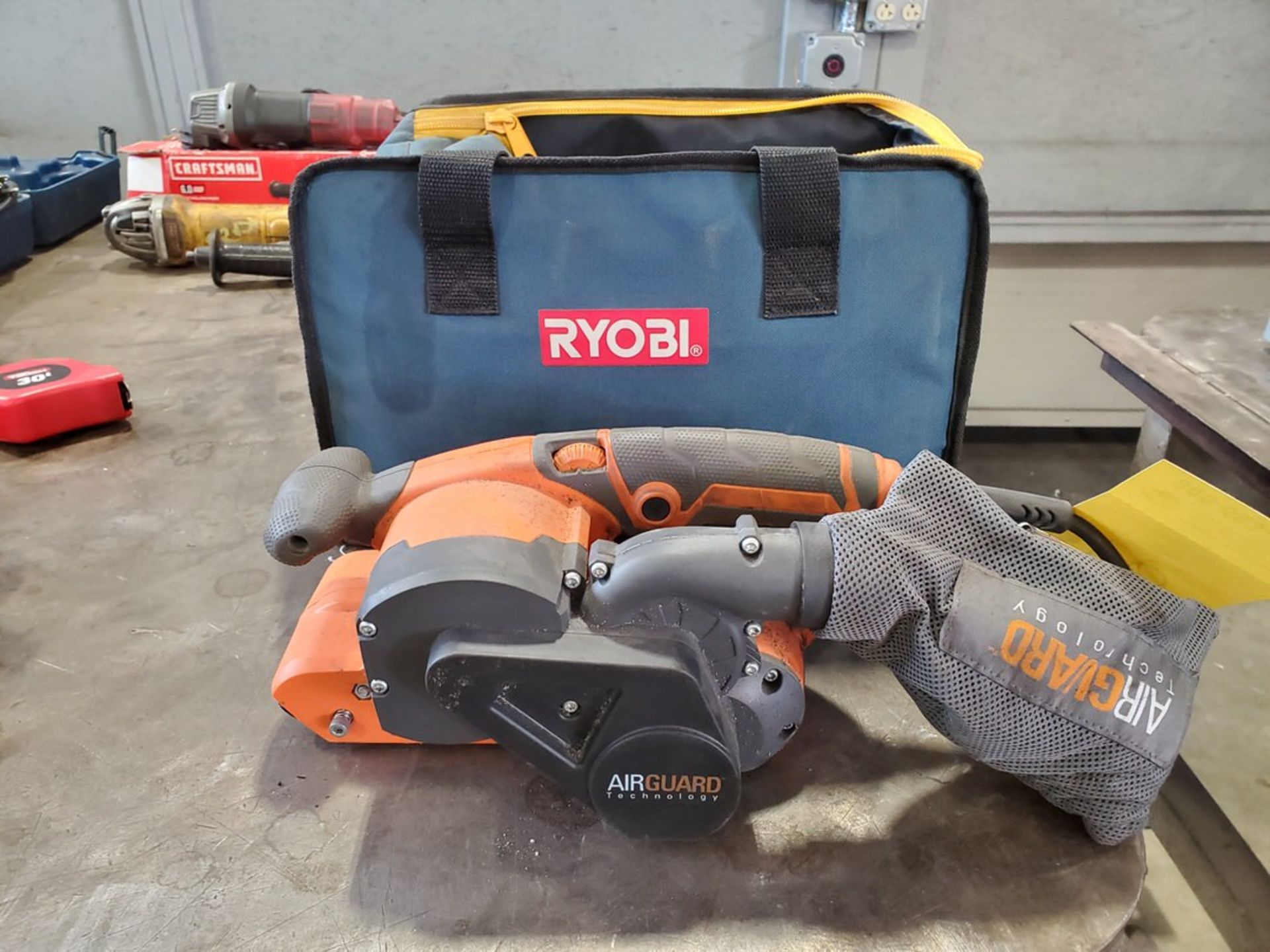 Ryobi R2740 3"x18" Hvy Duty Variable Speed Belt Sander 120V, 60HZ, 6.5A