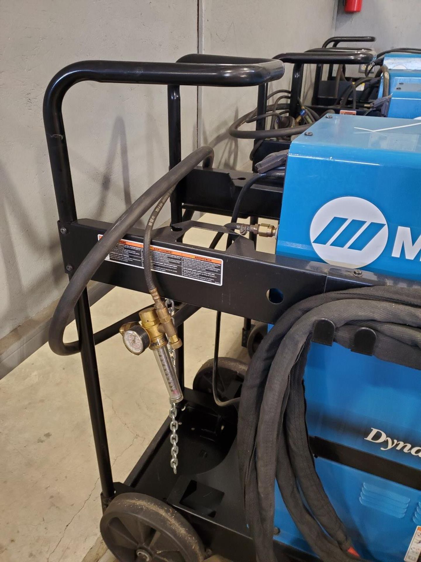 Miller Dynasty 400 AC/DC Tig Welder 208-575V, 400A, 1/3PH, 50/60HZ; W/ Foot Pedal - Image 7 of 9