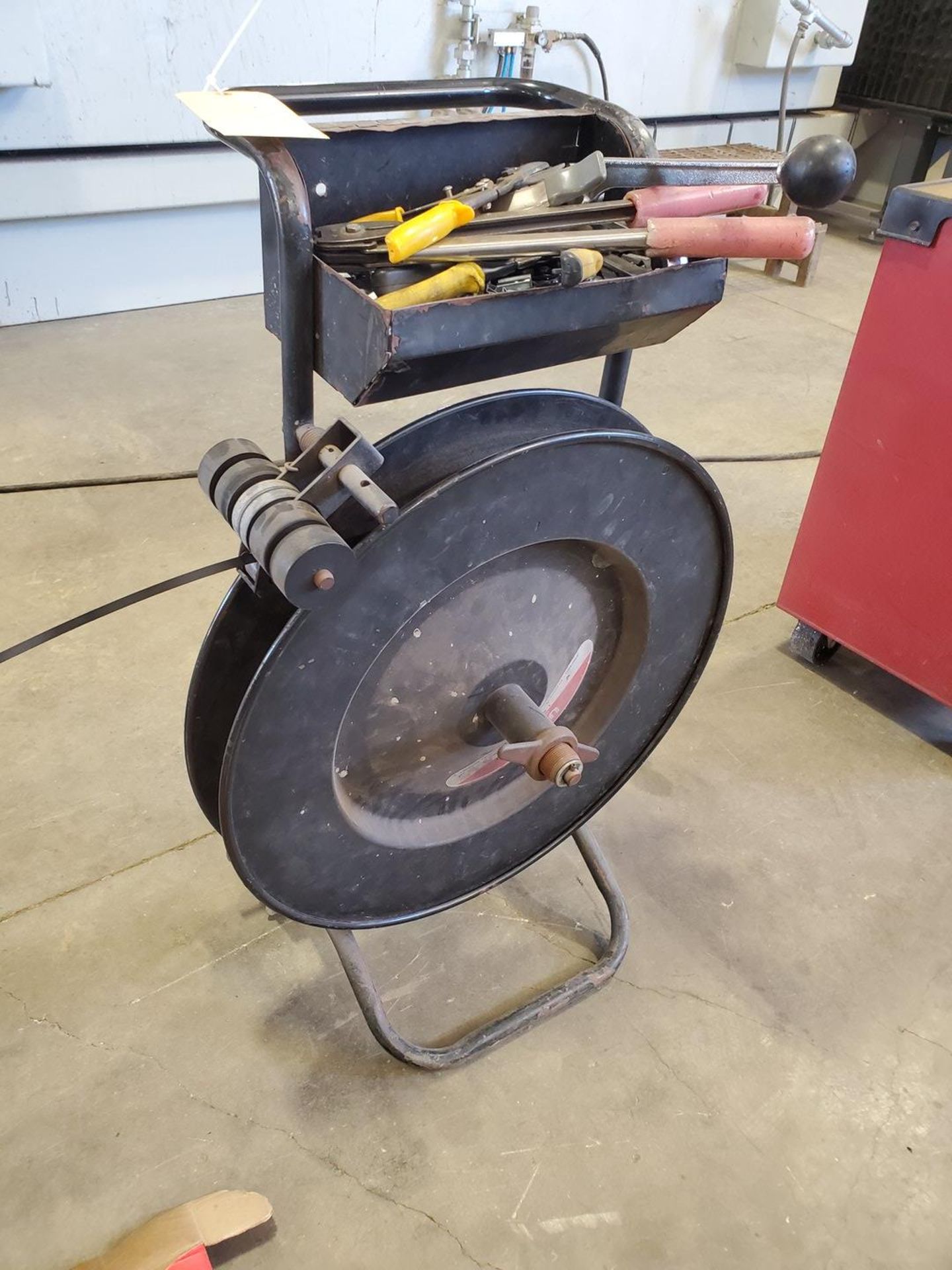 Banding Cart W/ Tensioner, Sealer, Cutter, etc. - Image 2 of 5