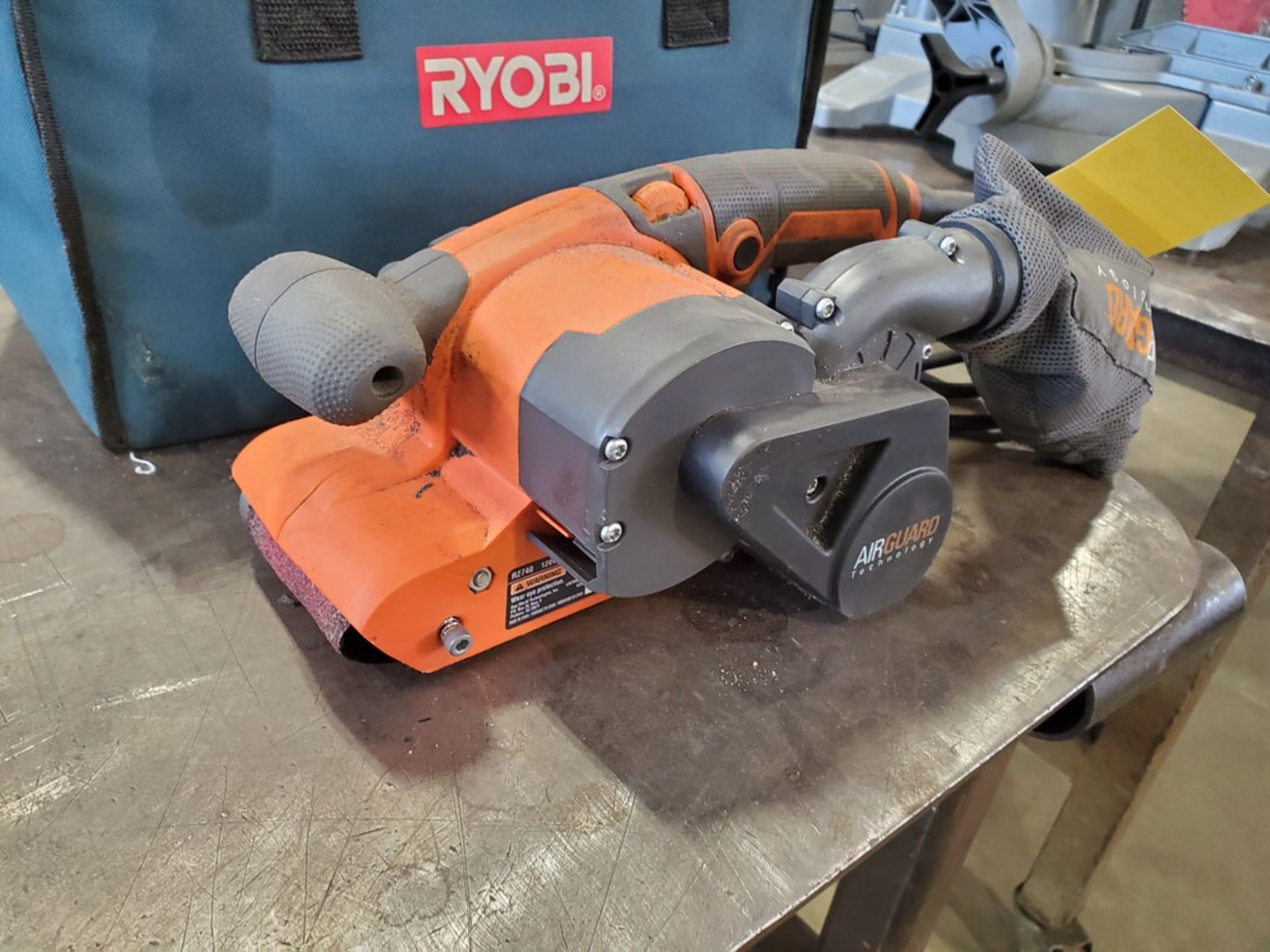 Ryobi R2740 3"x18" Hvy Duty Variable Speed Belt Sander 120V, 60HZ, 6.5A - Image 2 of 5