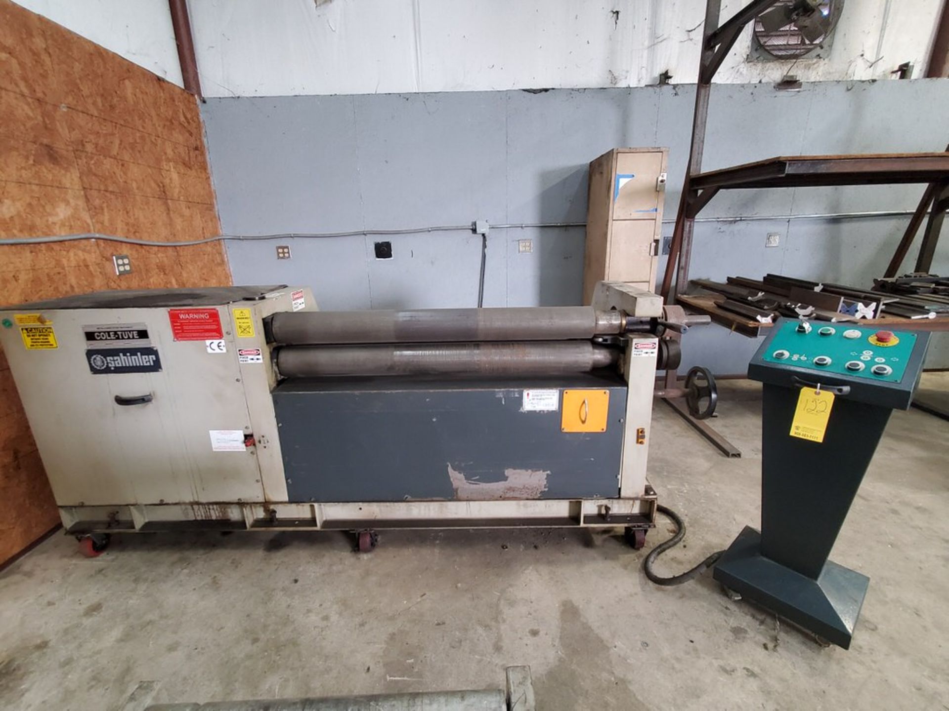 Cole-Tuve SRS-4-130 Plate Bending Roll Machine 4' x 1/4" Capacity; W/ Rolling Controller Station - Image 2 of 12