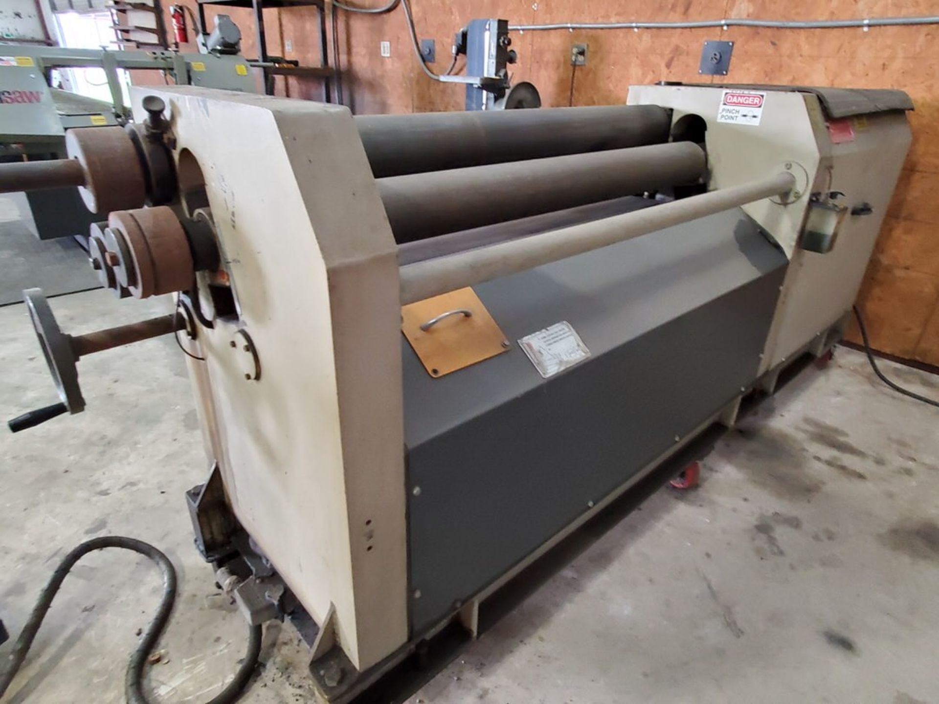 Cole-Tuve SRS-4-130 Plate Bending Roll Machine 4' x 1/4" Capacity; W/ Rolling Controller Station - Image 9 of 12