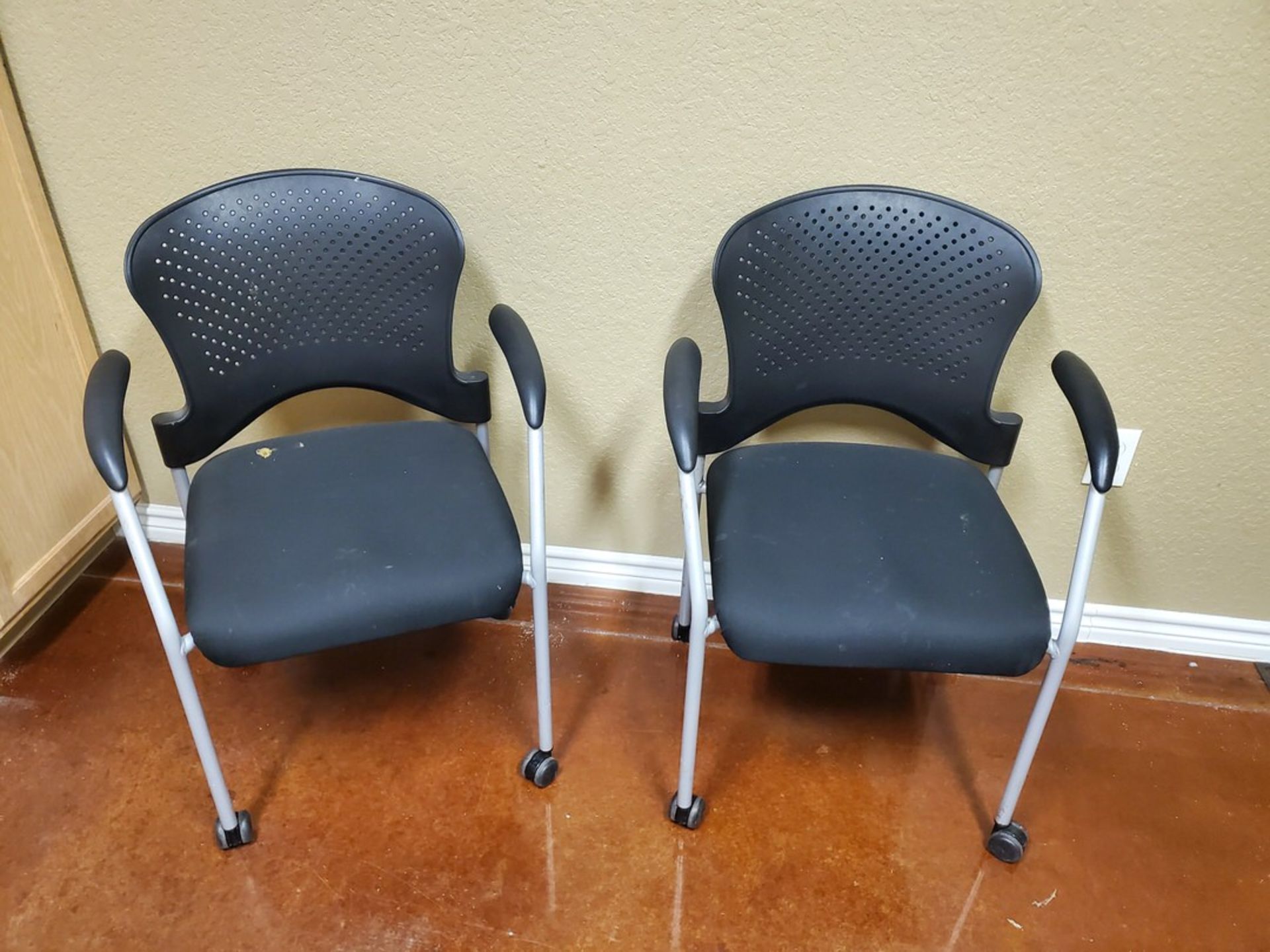 Break Room Furniture 36" Round Table; (2) Chairs; 2-Drawer Chest - Image 3 of 3