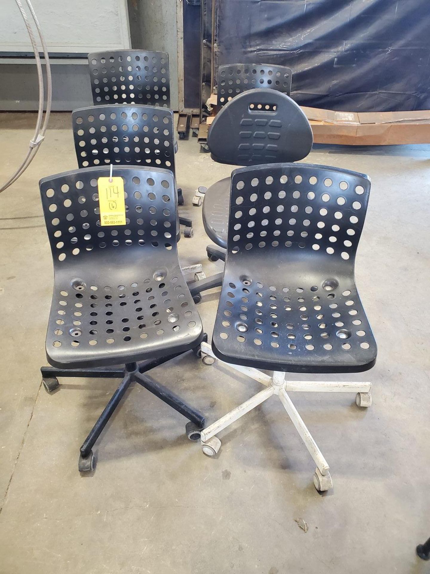 (6) Shop Chairs