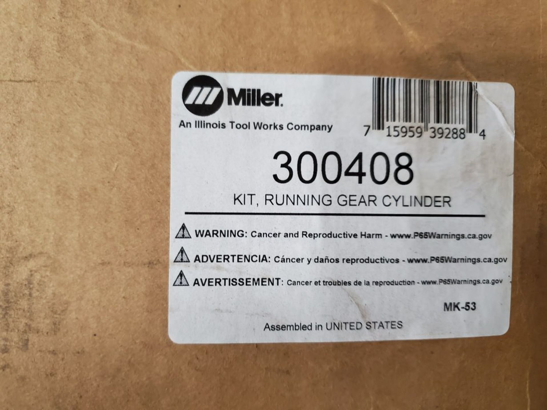 Miller Running Gear Cylinder - Image 7 of 7