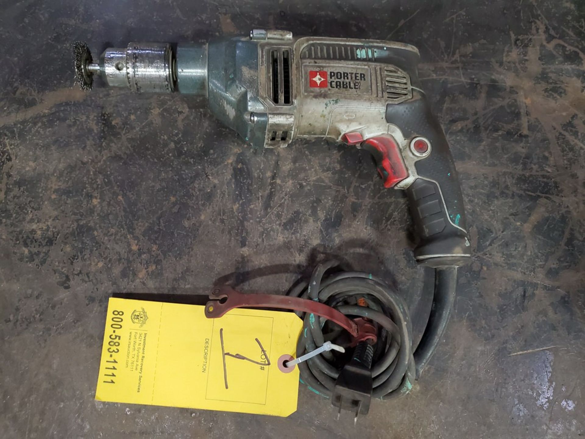 Porter Cable 1/2"" Corded Drill 120V, 50/60HZ - Image 3 of 3