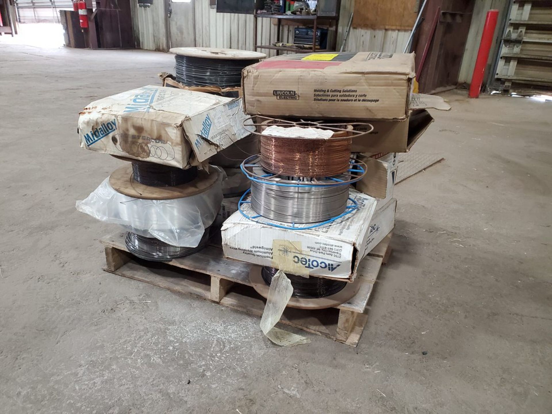 Assorted Welding Wire Sizes: 1/8", 1/16" & Other; Mfg's: LE, Alco Tec, MidAlloy, etc. - Image 2 of 8