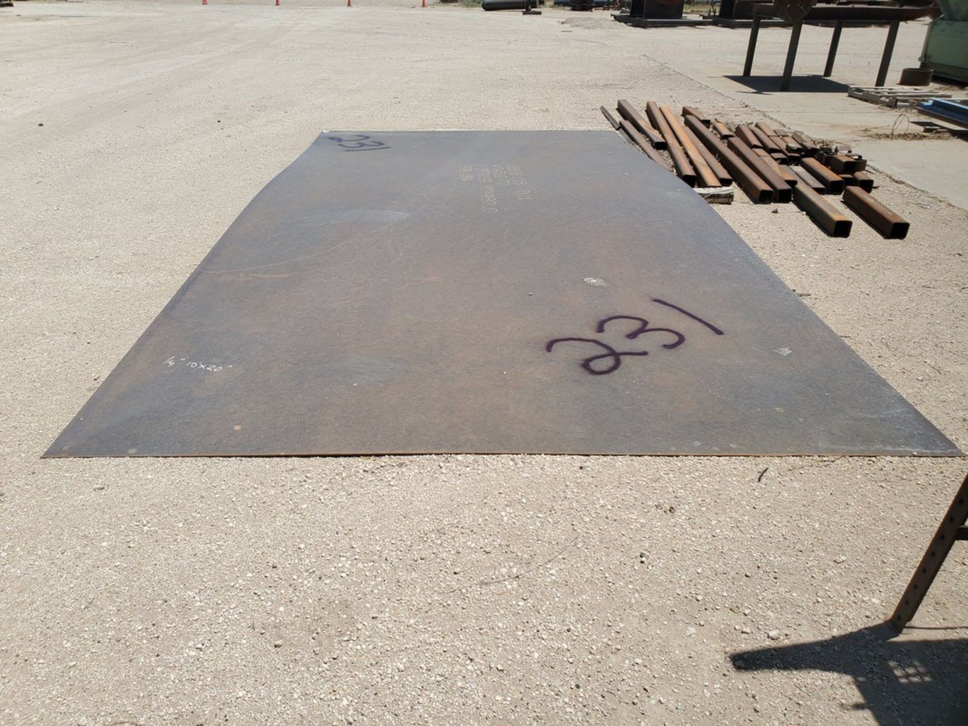 (2) Sheet Metal 10'x20', 1/4"Thk - Image 4 of 8