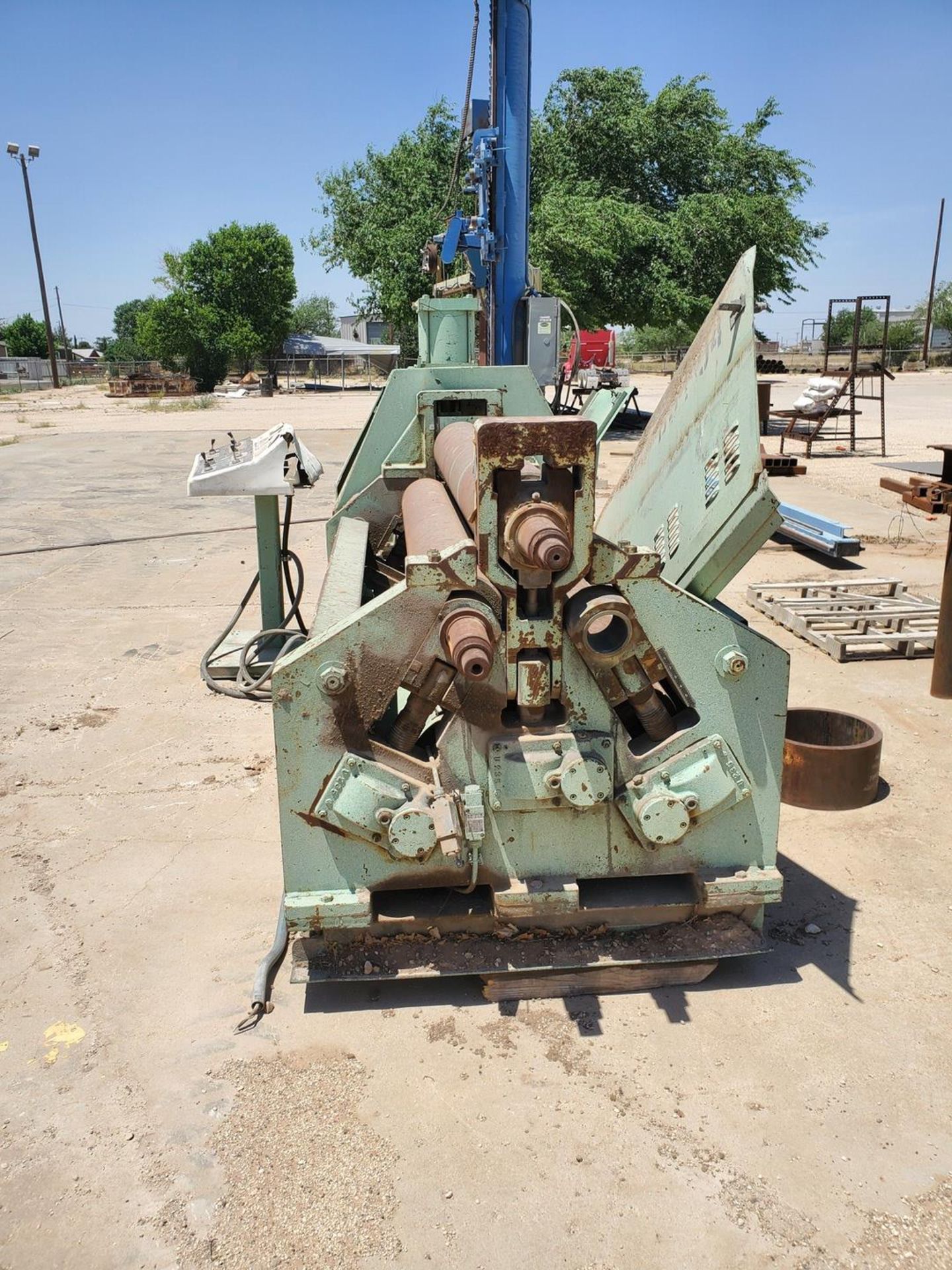 American Hercules Bending Machine 440V; 5/16 Bend Cap.; 1/2" Rolling Cap. (Parts Only) - Image 3 of 9