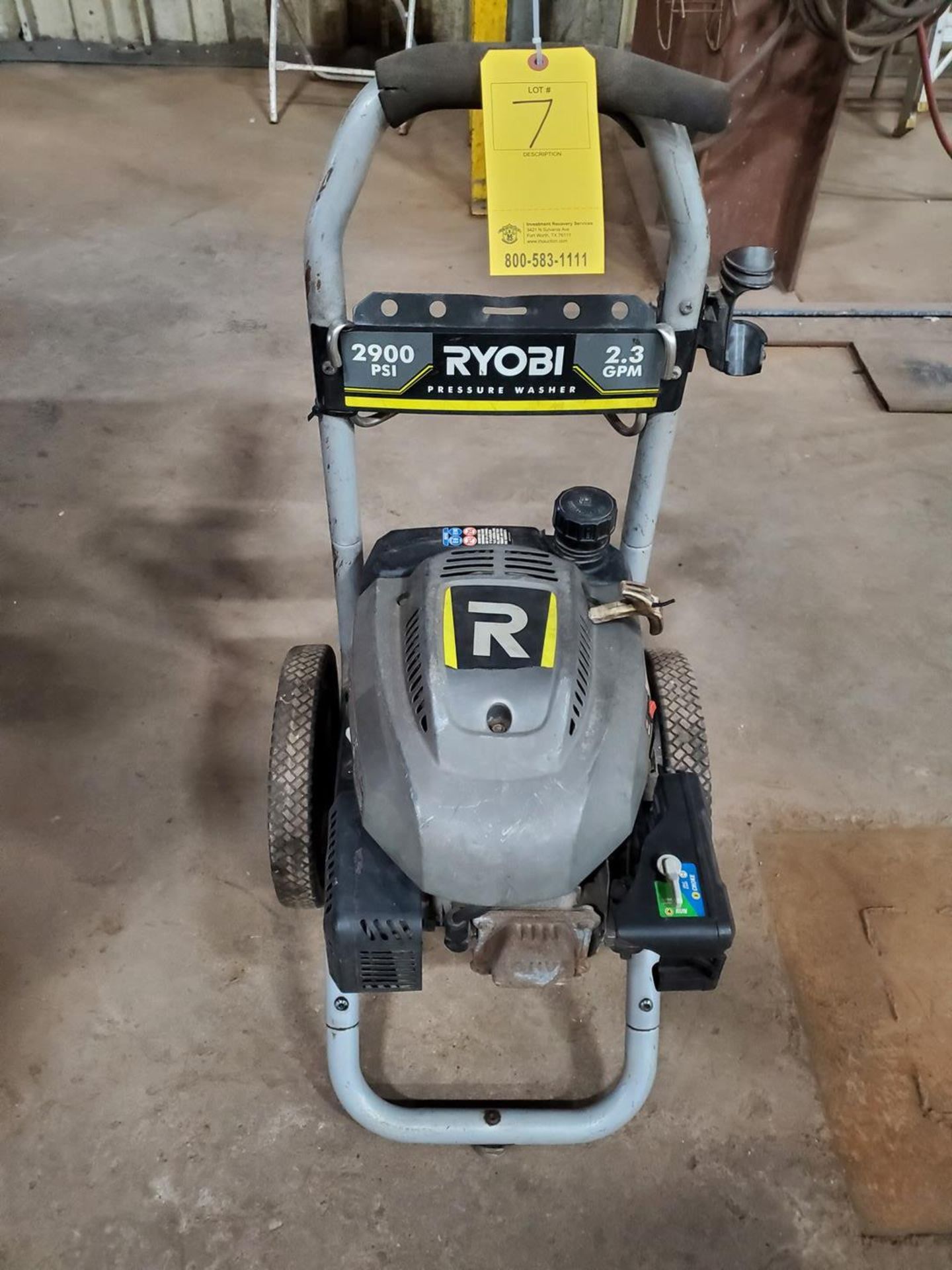 Ryobi Pressure Washer 2900psi, 2.3GPM