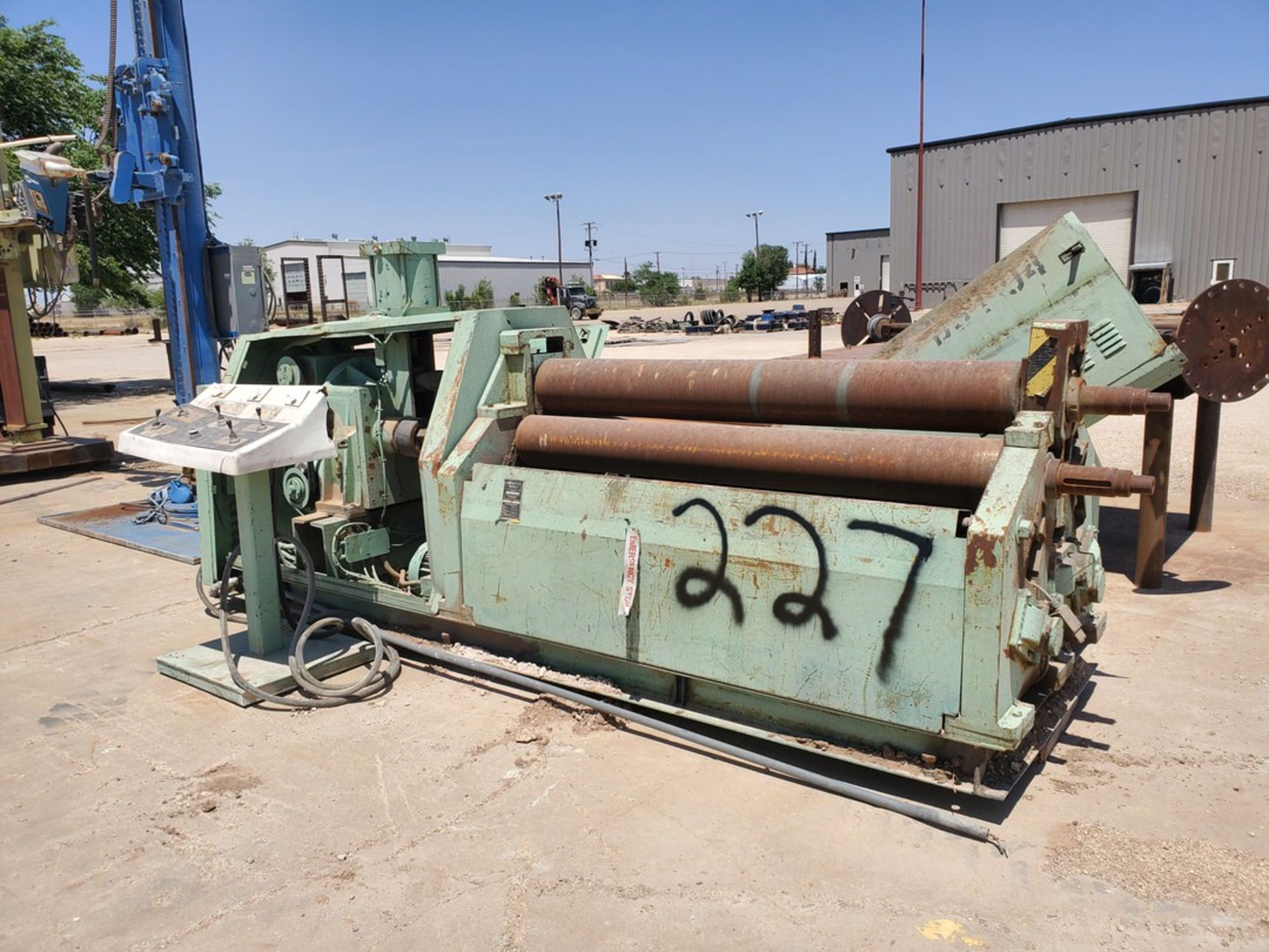 American Hercules Bending Machine 440V; 5/16 Bend Cap.; 1/2" Rolling Cap. (Parts Only) - Image 2 of 9