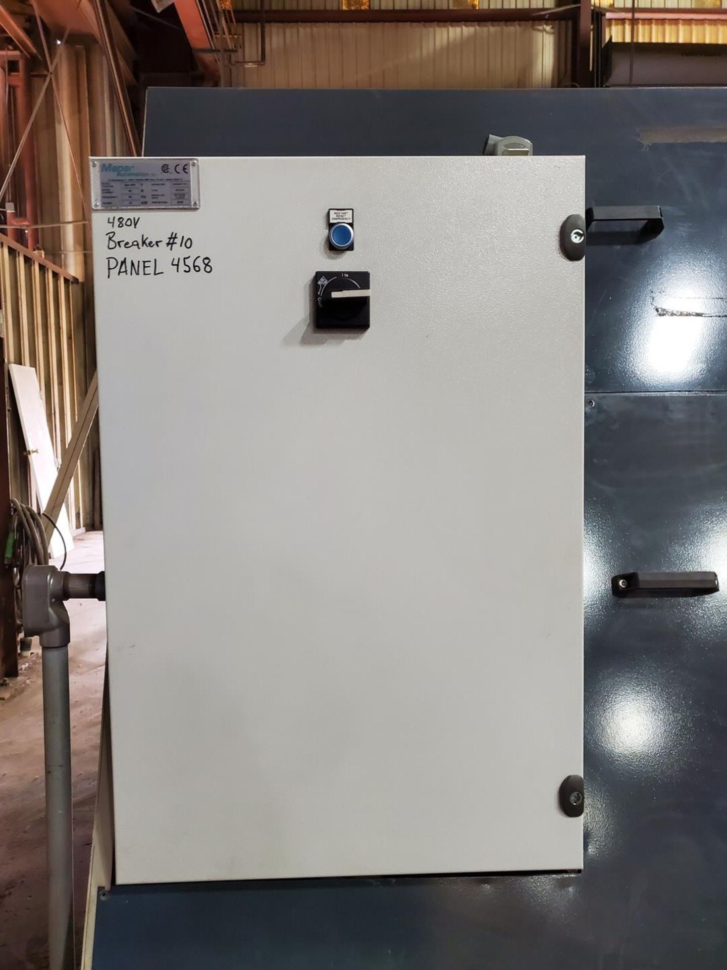 2019 FST Imcar 4R 2515 10' Roll Plate Bending Machine, Capacity: 3/4" x 10', 480V, - Image 9 of 15
