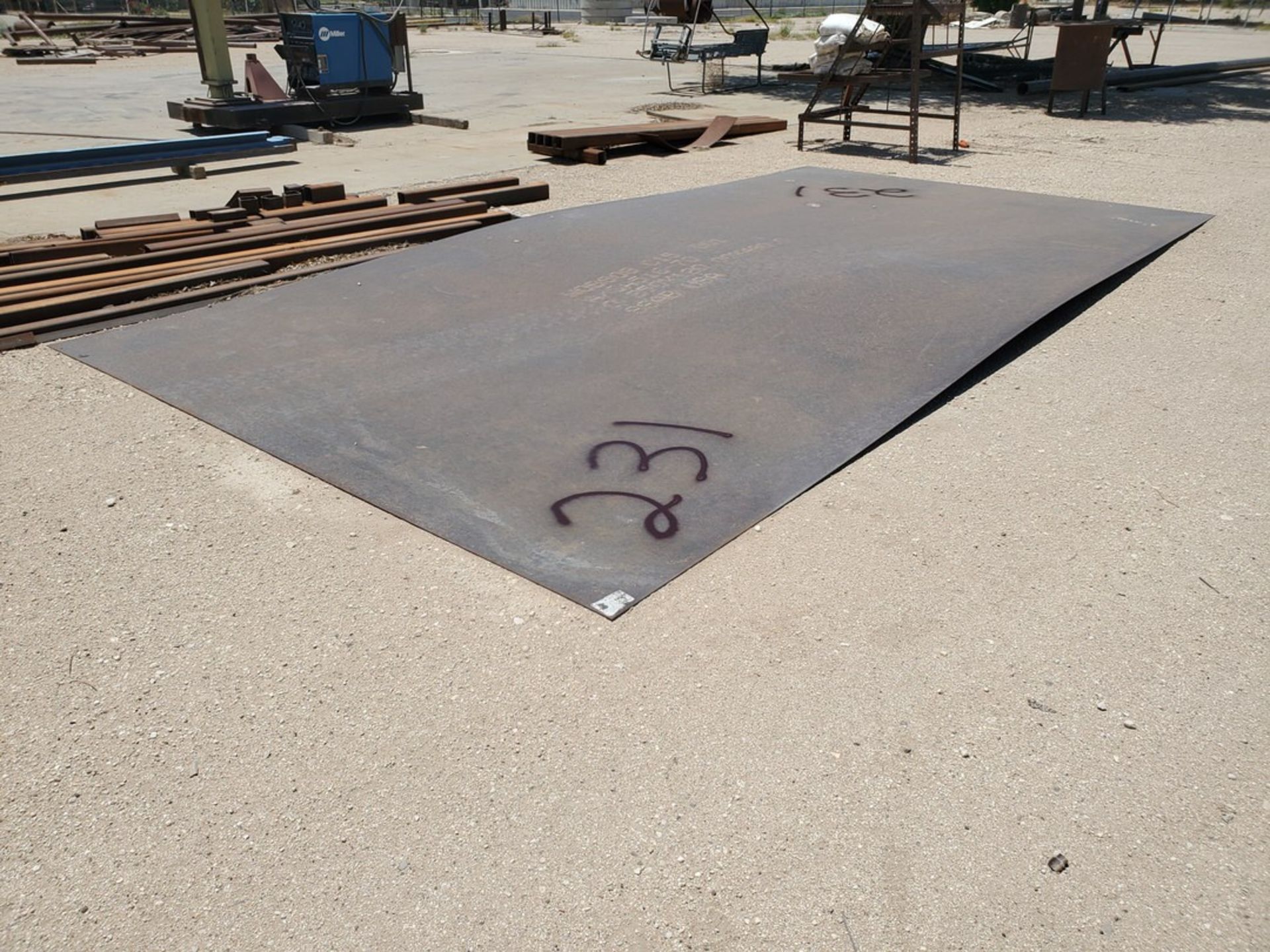 (2) Sheet Metal 10'x20', 1/4"Thk