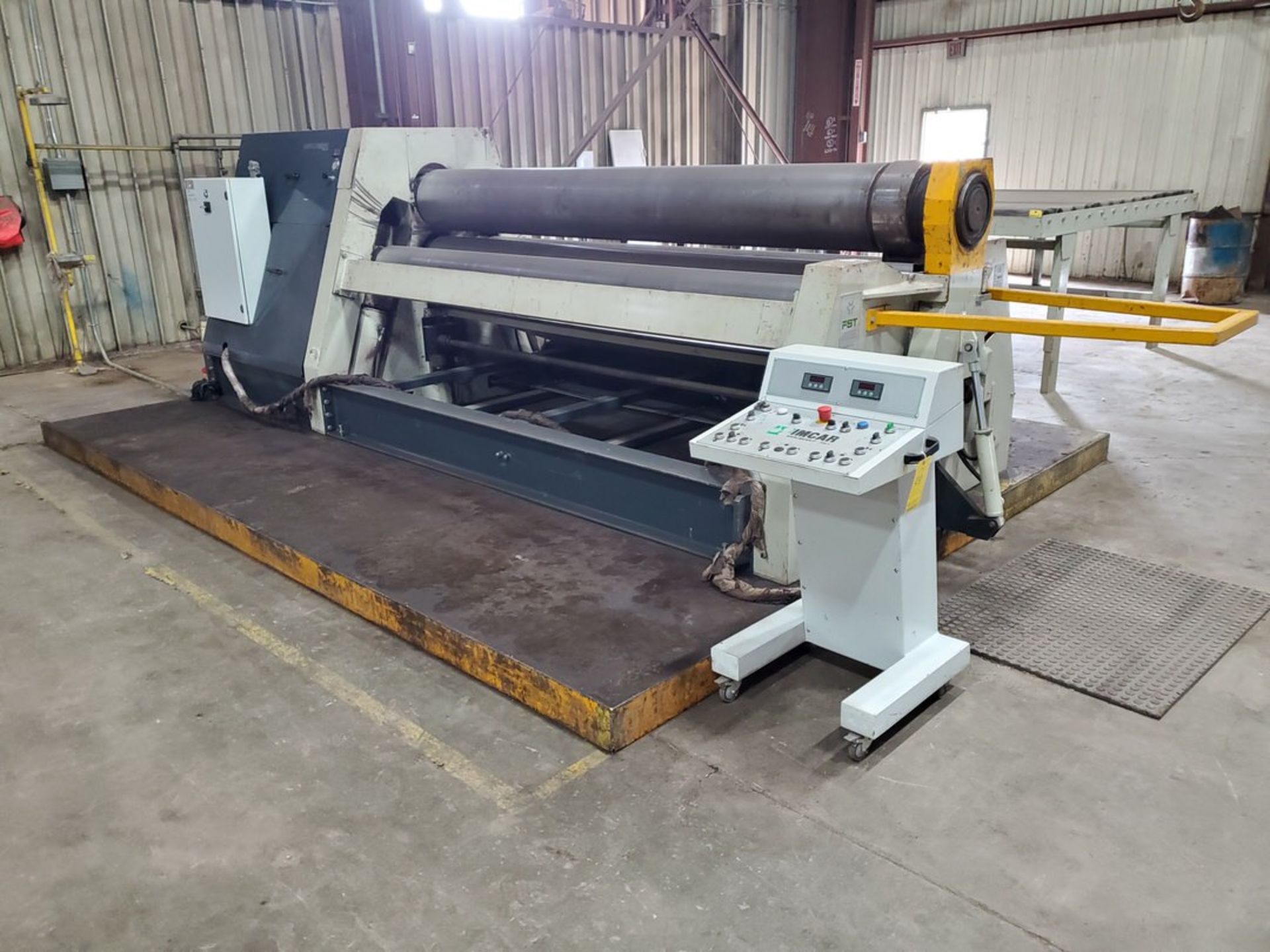 2019 FST Imcar 4R 2515 10' Roll Plate Bending Machine, Capacity: 3/4" x 10', 480V,