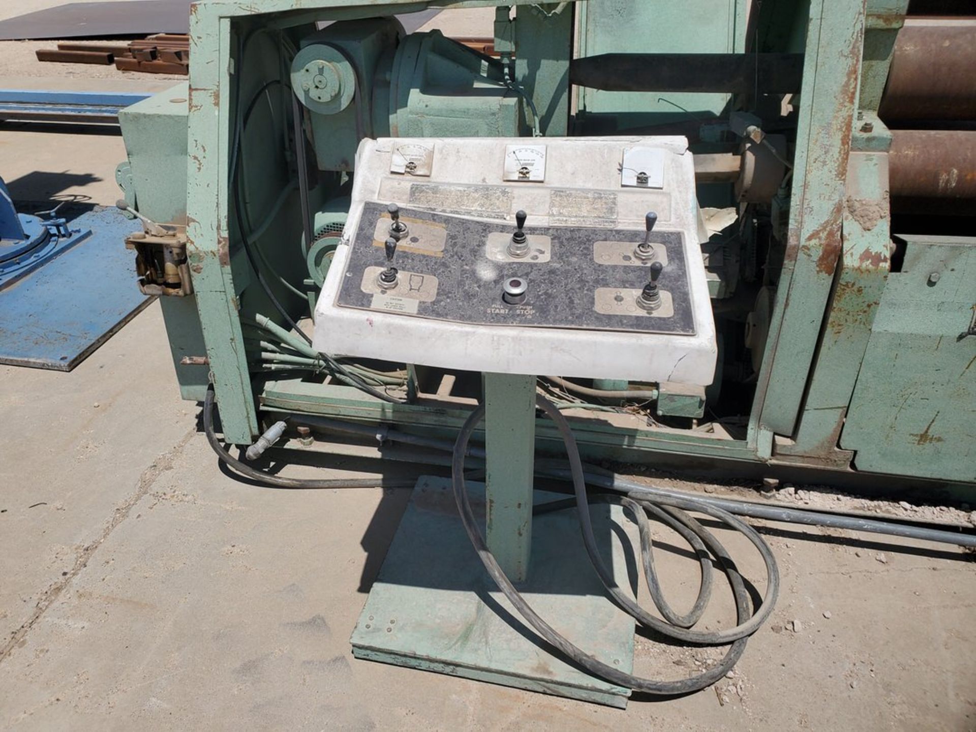 American Hercules Bending Machine 440V; 5/16 Bend Cap.; 1/2" Rolling Cap. (Parts Only) - Image 4 of 9