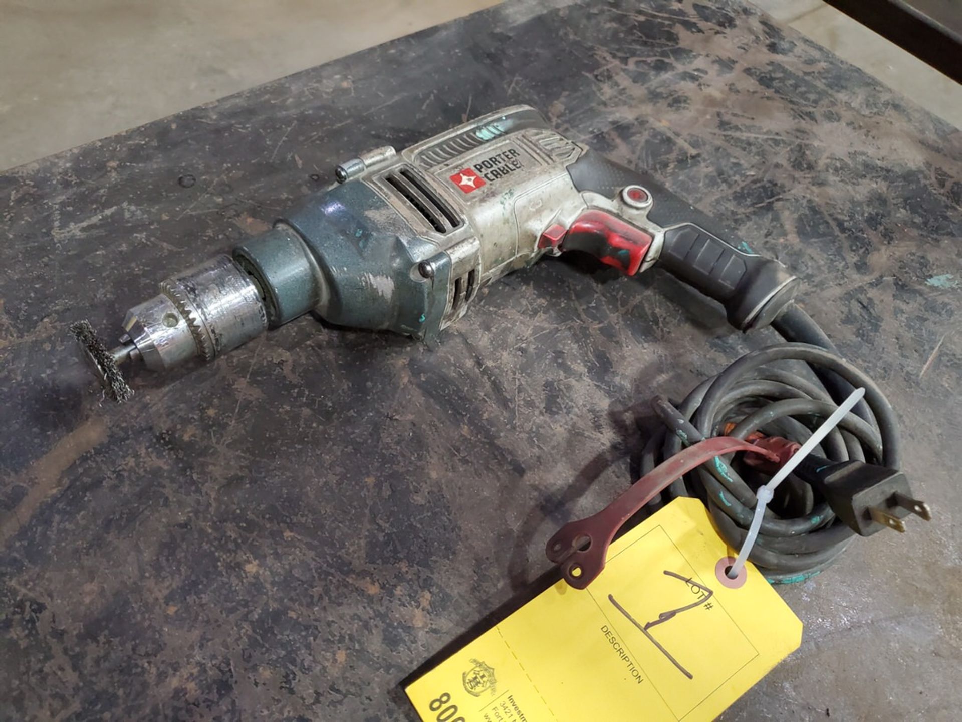 Porter Cable 1/2"" Corded Drill 120V, 50/60HZ - Image 2 of 3