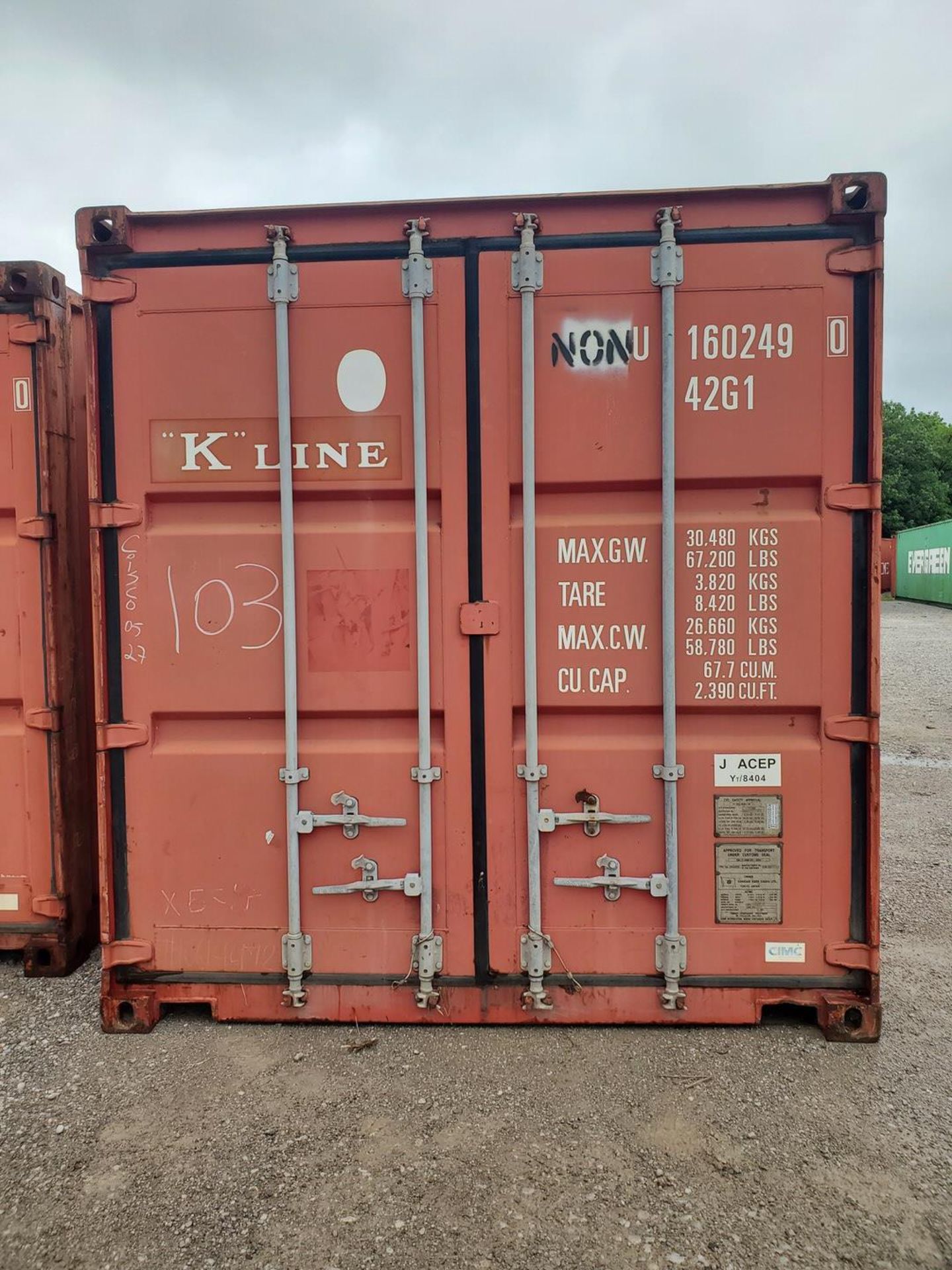 K-Line Shipping Container, Dims: 40'L x 8'W x 8'6'H; W/ Cooler Contents; To Include But Not - Image 42 of 42