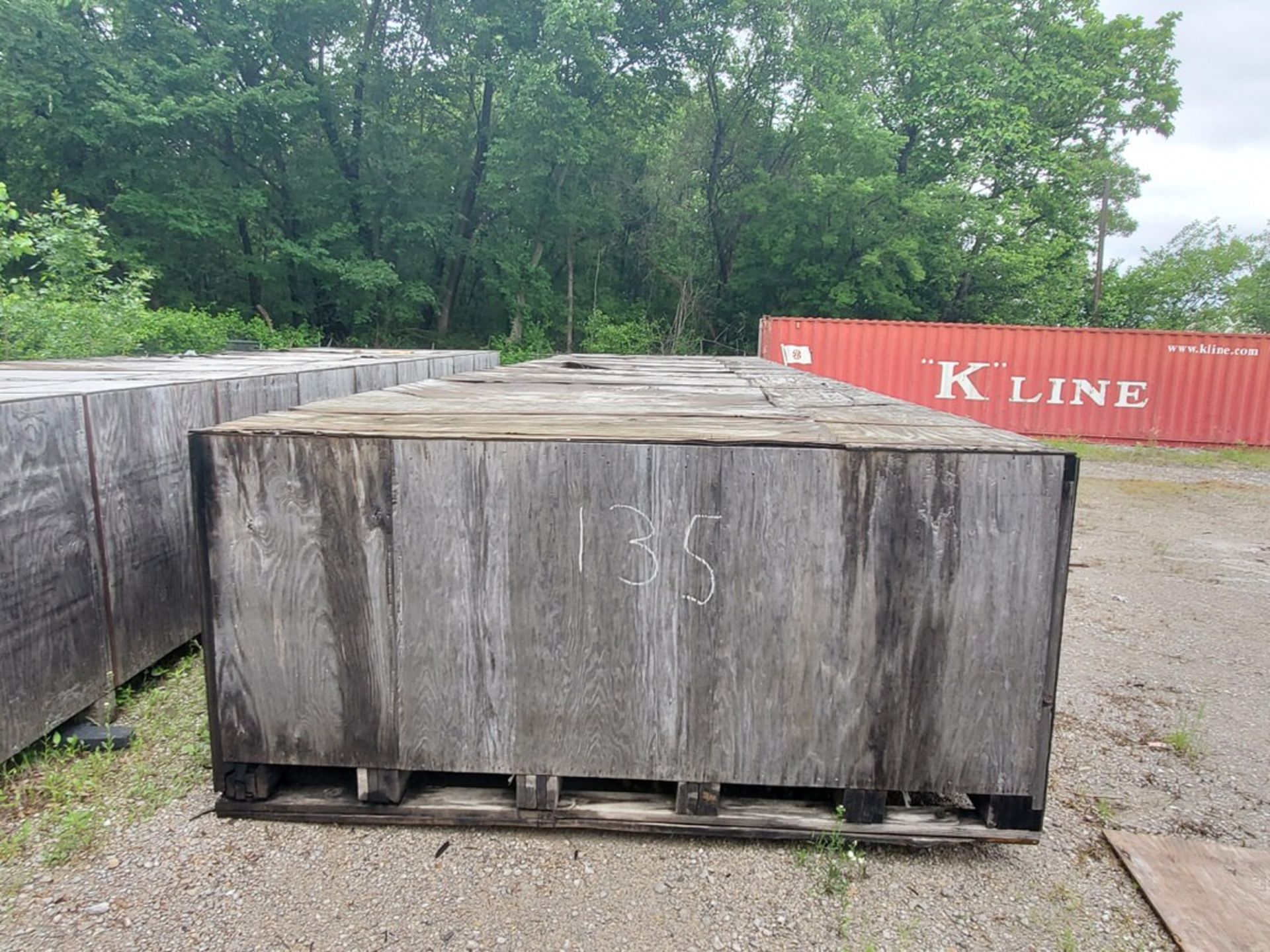 Recirculation Duct Crate Dims:464" x 126" x 64"H; Gross Weight: 10,500lbs (Location:Tulsa, OK)