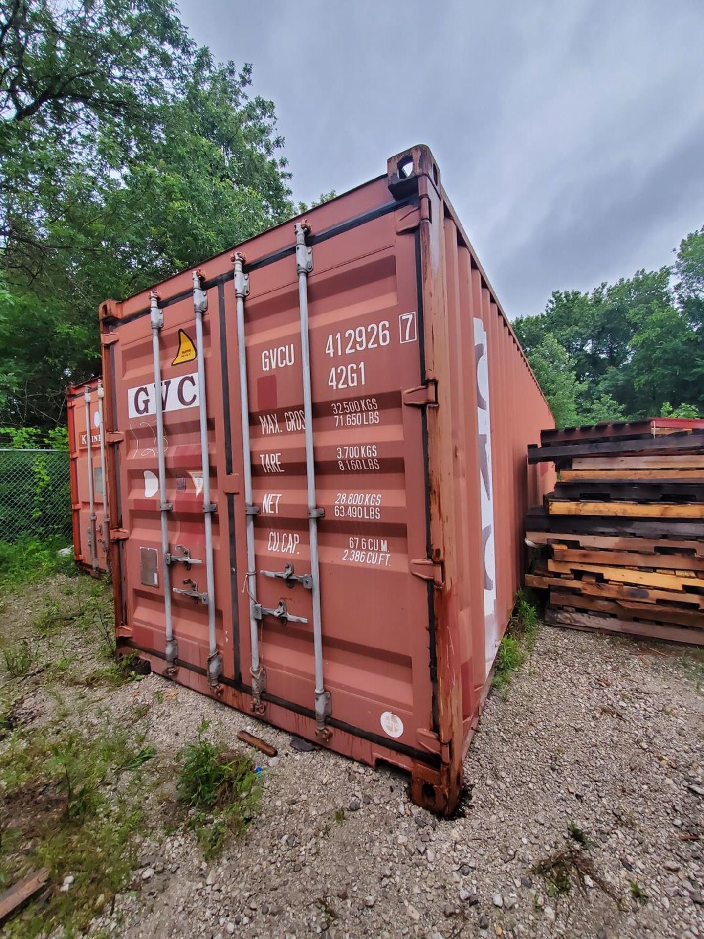 Shipping Container, Dims: 40'L x 8'W x 8'6'H; W/ Cooler Contents; To Include But Not