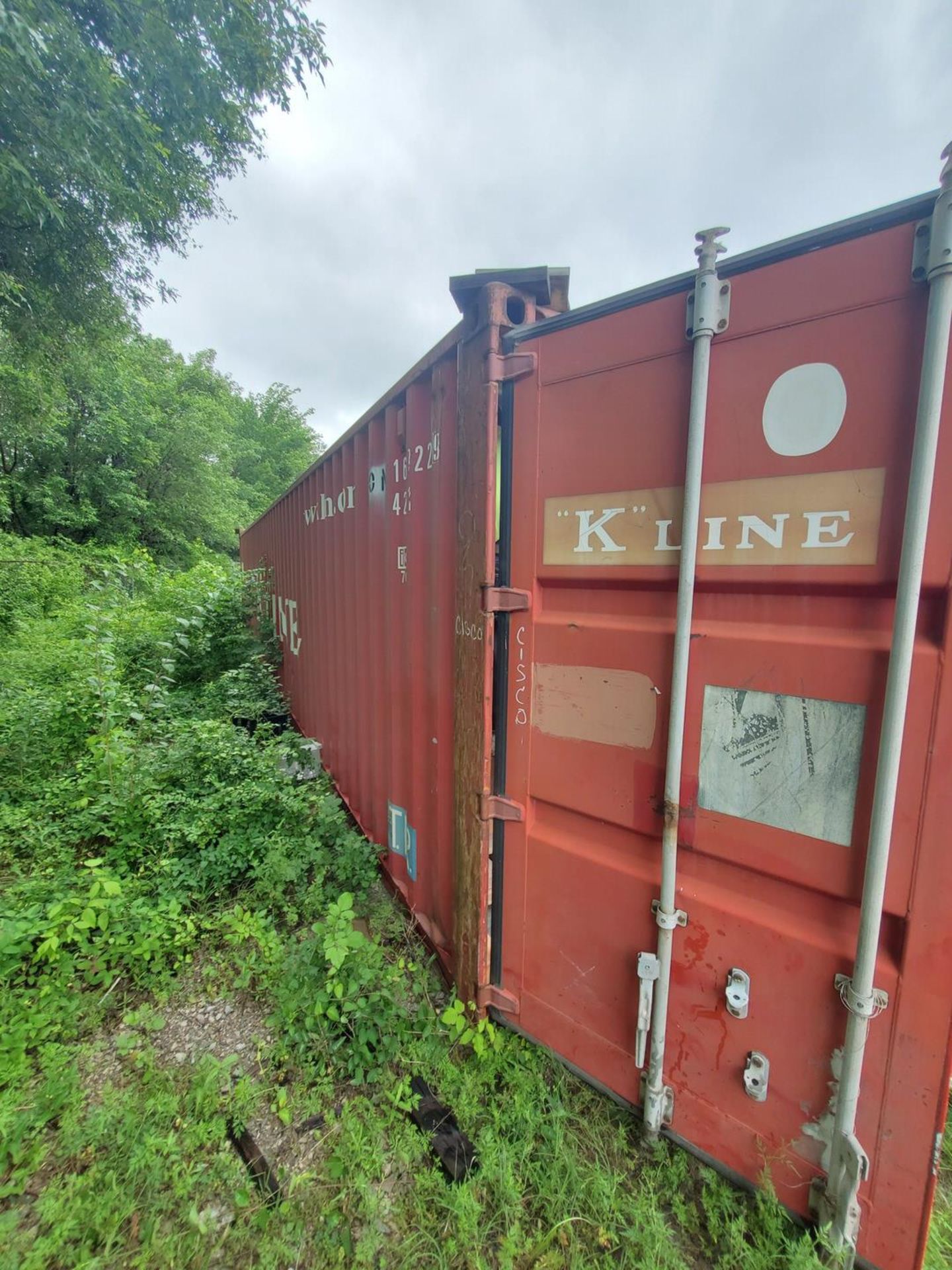 K-Line Shipping Container, Dims: 40'L x 8'W x 8'6'H; W/ Cooler Contents; To Include But Not - Image 4 of 22