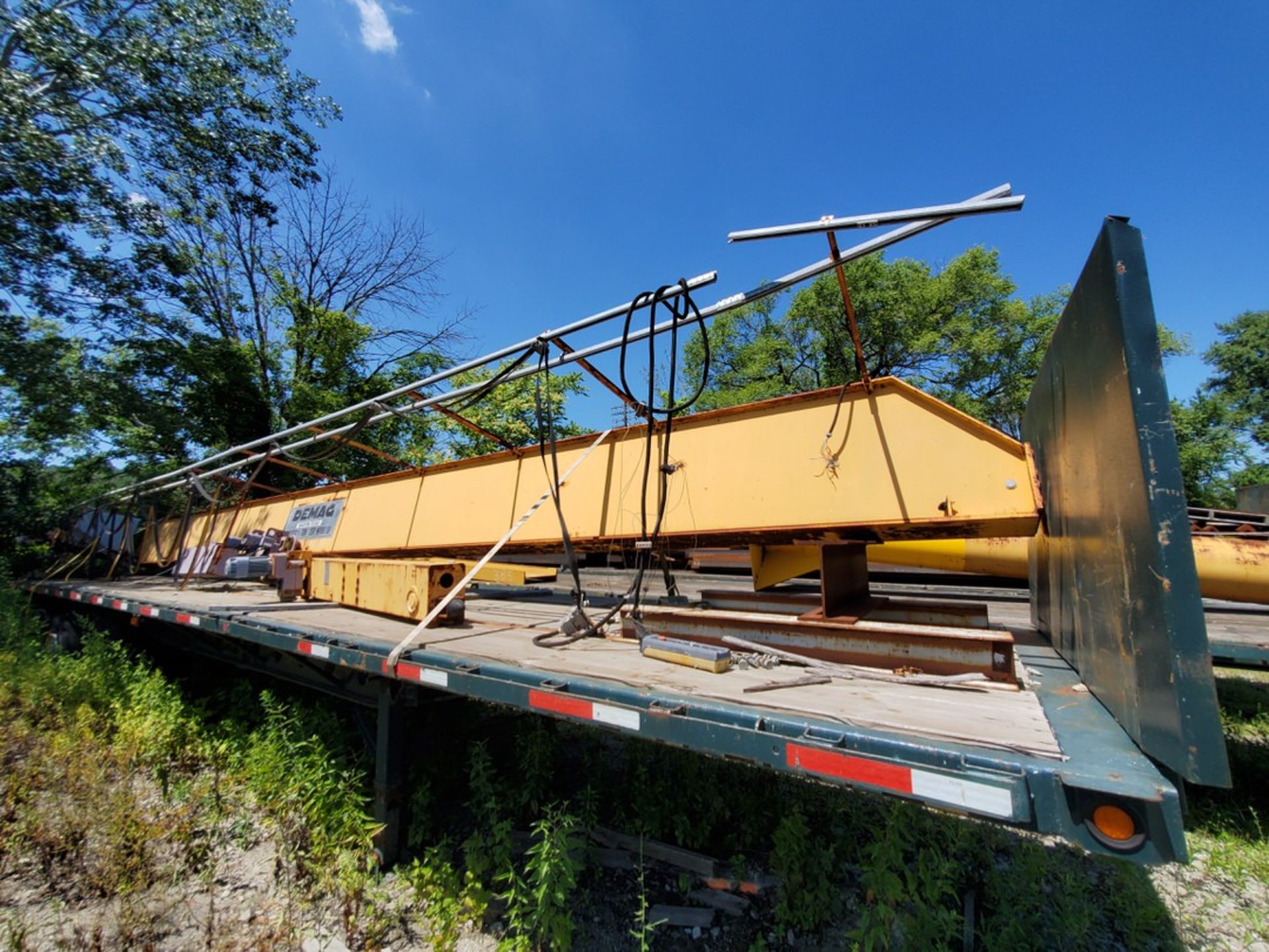 DeMag 12-1/2 Ton Overhead Crane W/ Hoist, 460V; W/ Spacers; W/ New Cables & Parts - Image 2 of 19