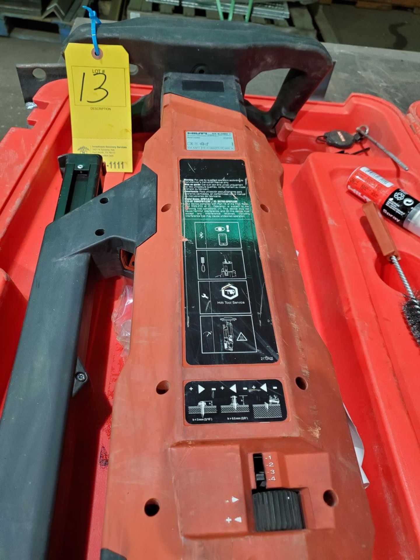 2019 Hilti DX9-HSN Digital High Productivity Nailer - Image 12 of 13