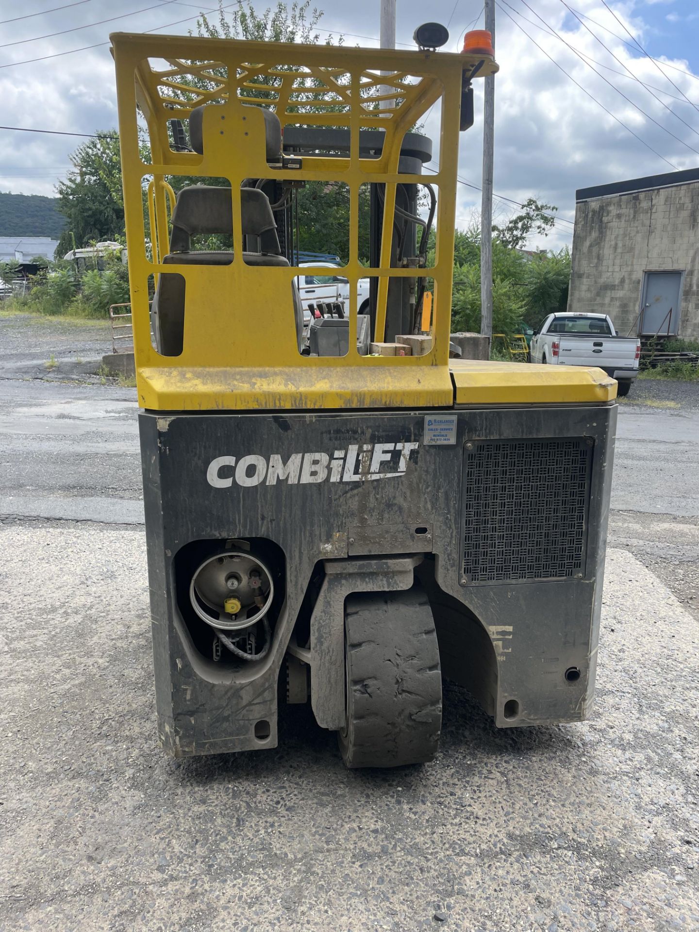 2019 Combilift CB9000 Multi Directional Forklift, Cap: 9,000 lbs w/ Kooi Reach Forks: 48" to 81" - Image 3 of 15