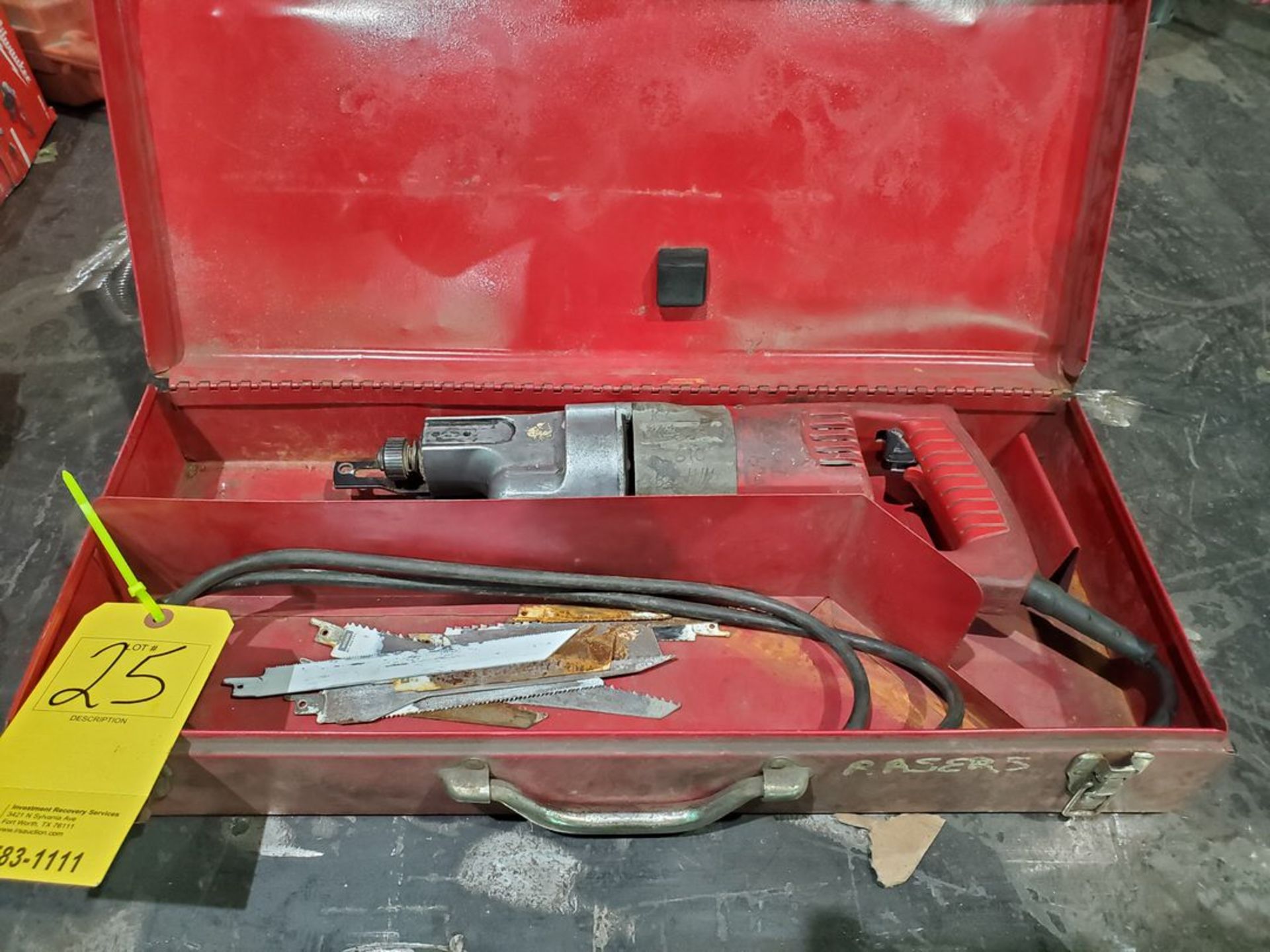 Milwaukee Sawzall Reciprocating Saw 120, 60HZ