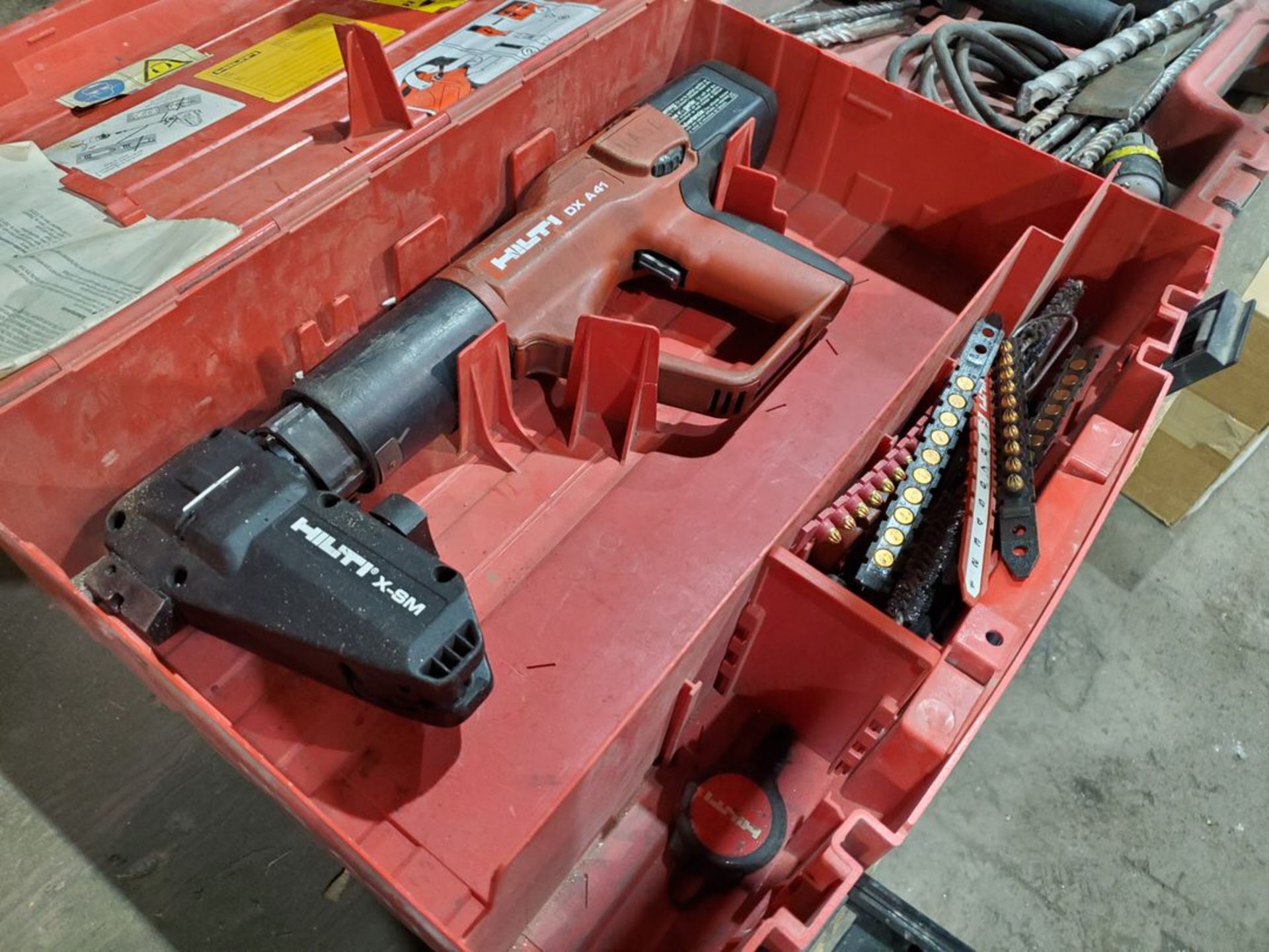 Milwaukee Rotary Hammer Drill W/ Hilti DXA41 Fastener Gun - Image 7 of 8