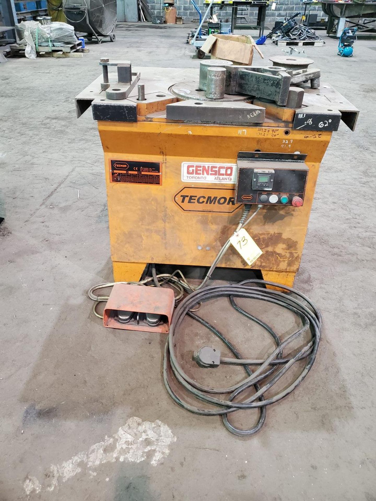 2005 Gensco PF 40 Rebar Bender