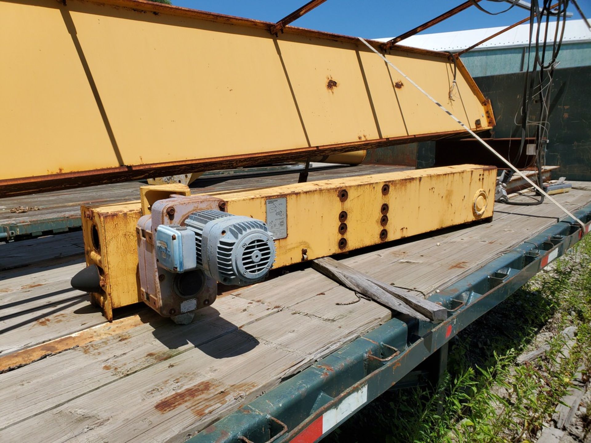 DeMag 12-1/2 Ton Overhead Crane W/ Hoist, 460V; W/ Spacers; W/ New Cables & Parts - Image 9 of 19