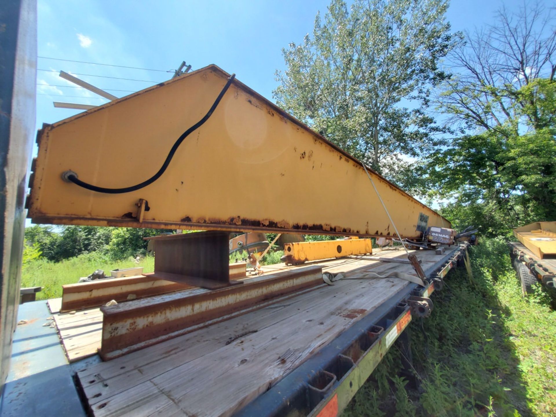 DeMag 12-1/2 Ton Overhead Crane W/ Hoist, 460V; W/ Spacers; W/ New Cables & Parts - Image 6 of 19