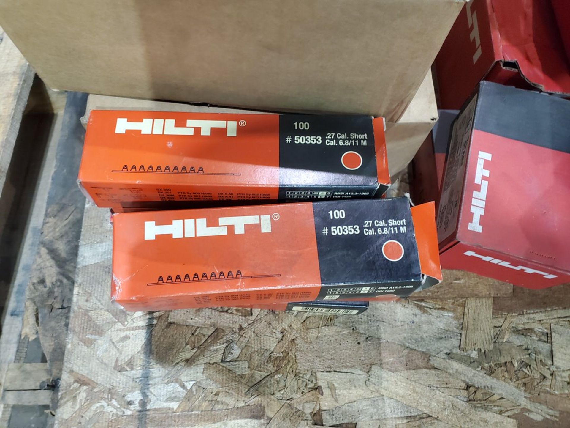 Hilti Assorted Fastener Gun Cartidges Types: S-SLC, .27 Cal. Short Cartridges, etc - Image 5 of 7