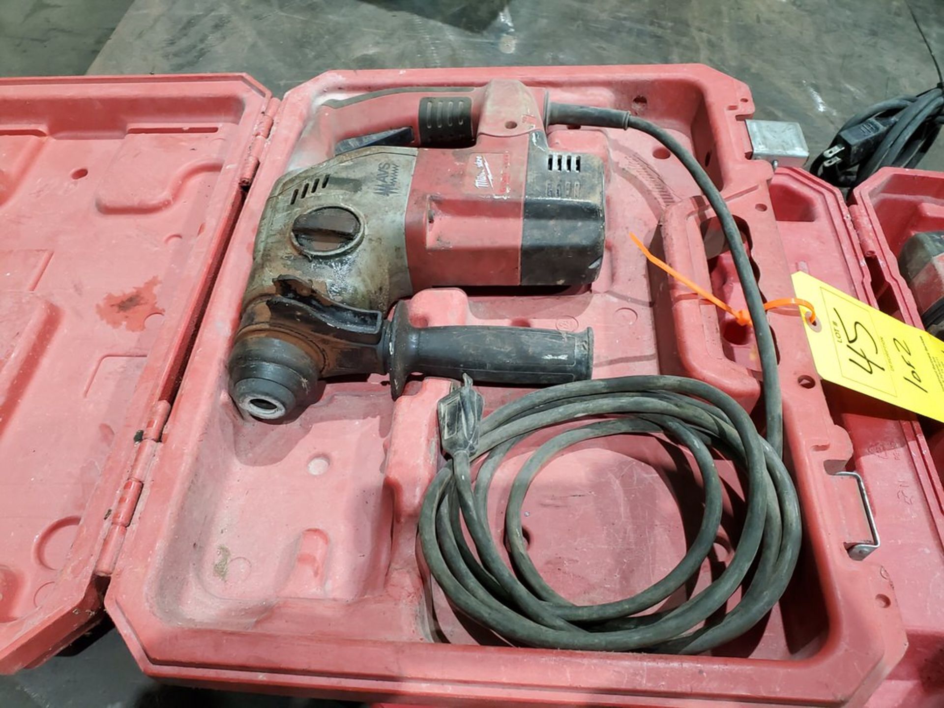 Milwaukee SDS Plus 1-1/8" Rotary Hammer 120V, 60HZ, 8A; W/ (1) 1" Rotary Hammer, 120V, 60HZ, 7A - Image 6 of 8