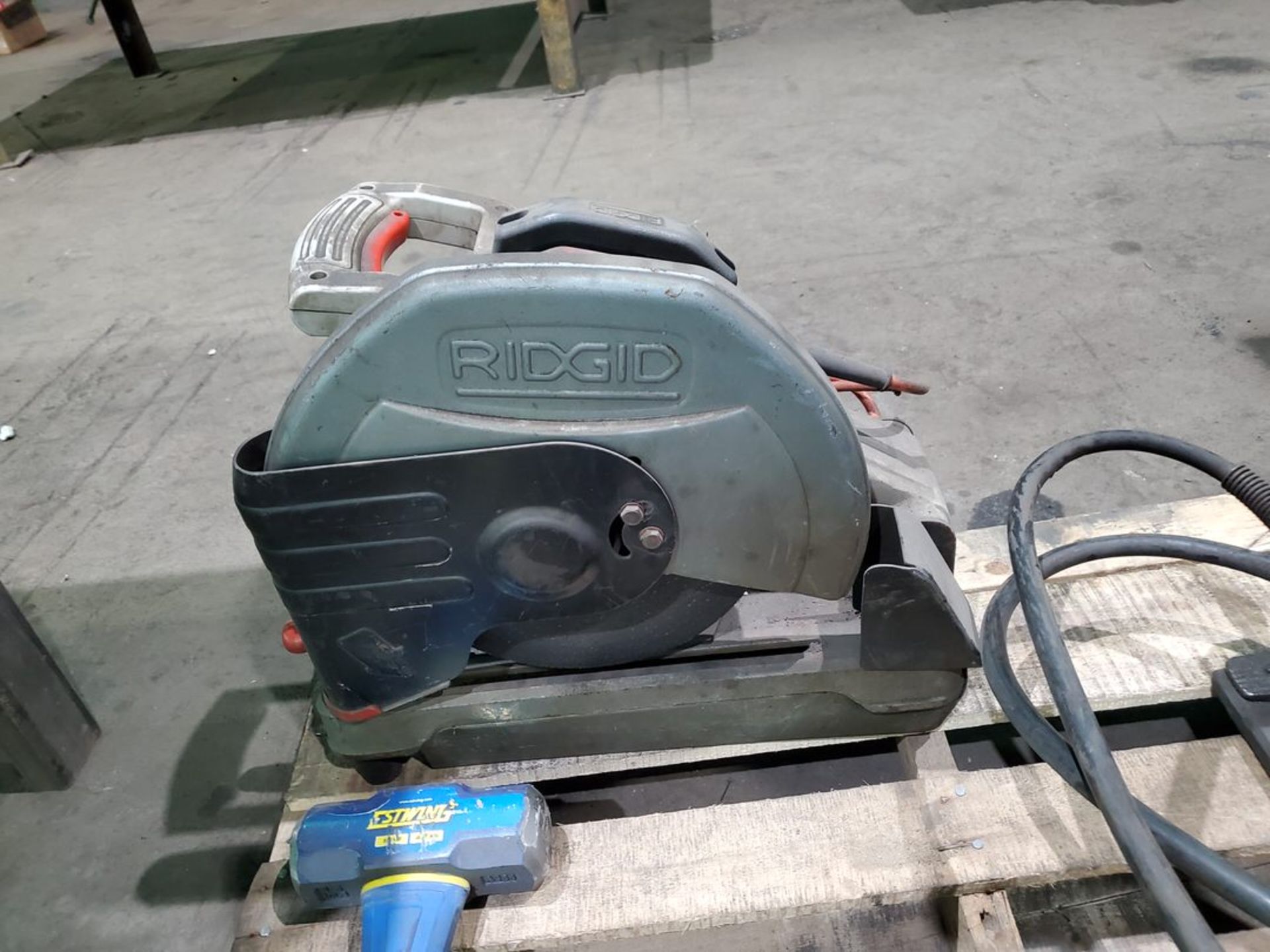 Assorted Material To Inlcude But Not Limited To: 14" Ridgid Chop Saw, Hand Pump, Pittsburgh Socket - Image 20 of 22