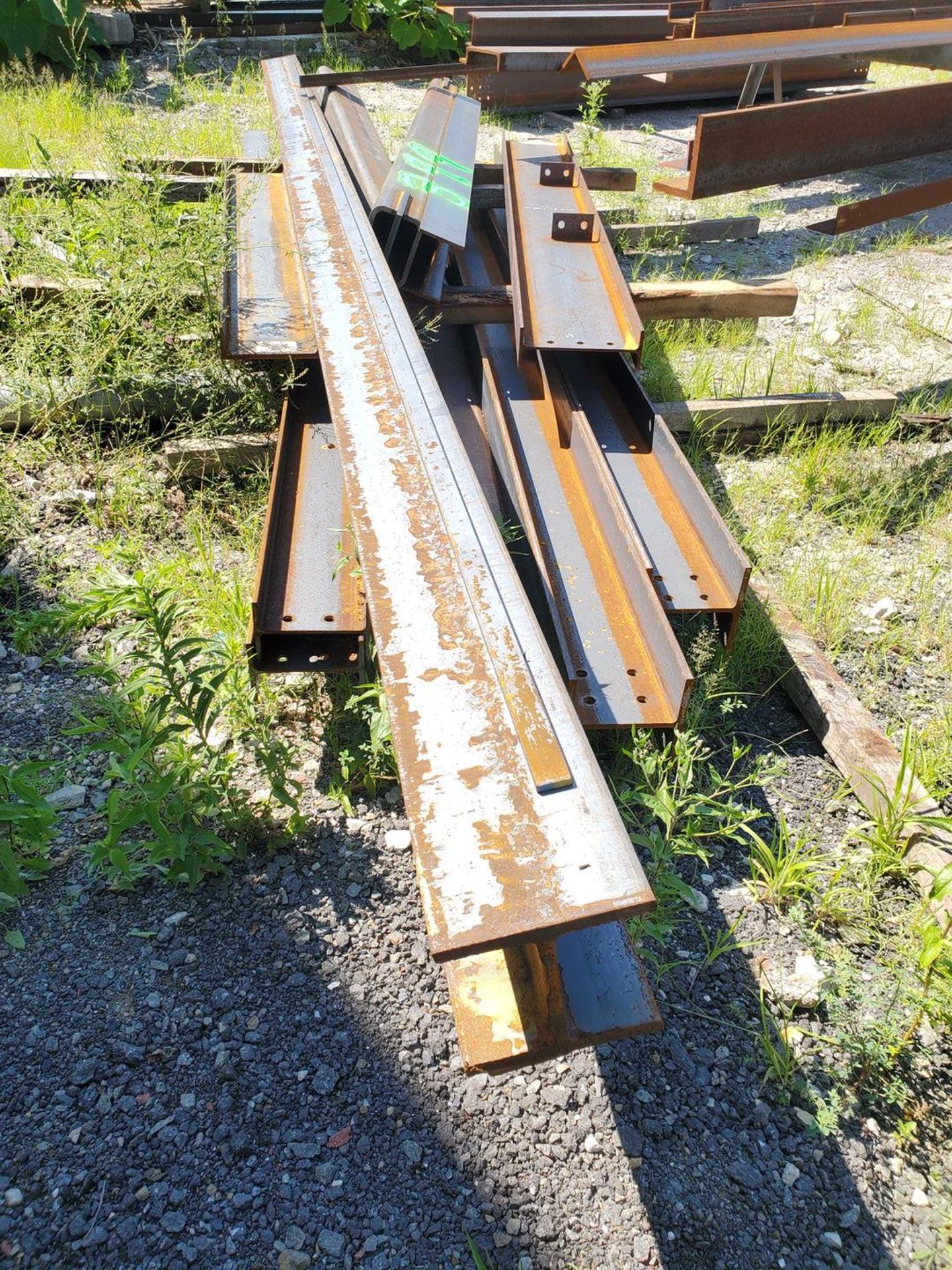 Assorted Stl Contents To Include But Not Limited To: Sq. Tubing, Rect. Tubing, I-Beams; Width - Image 2 of 13