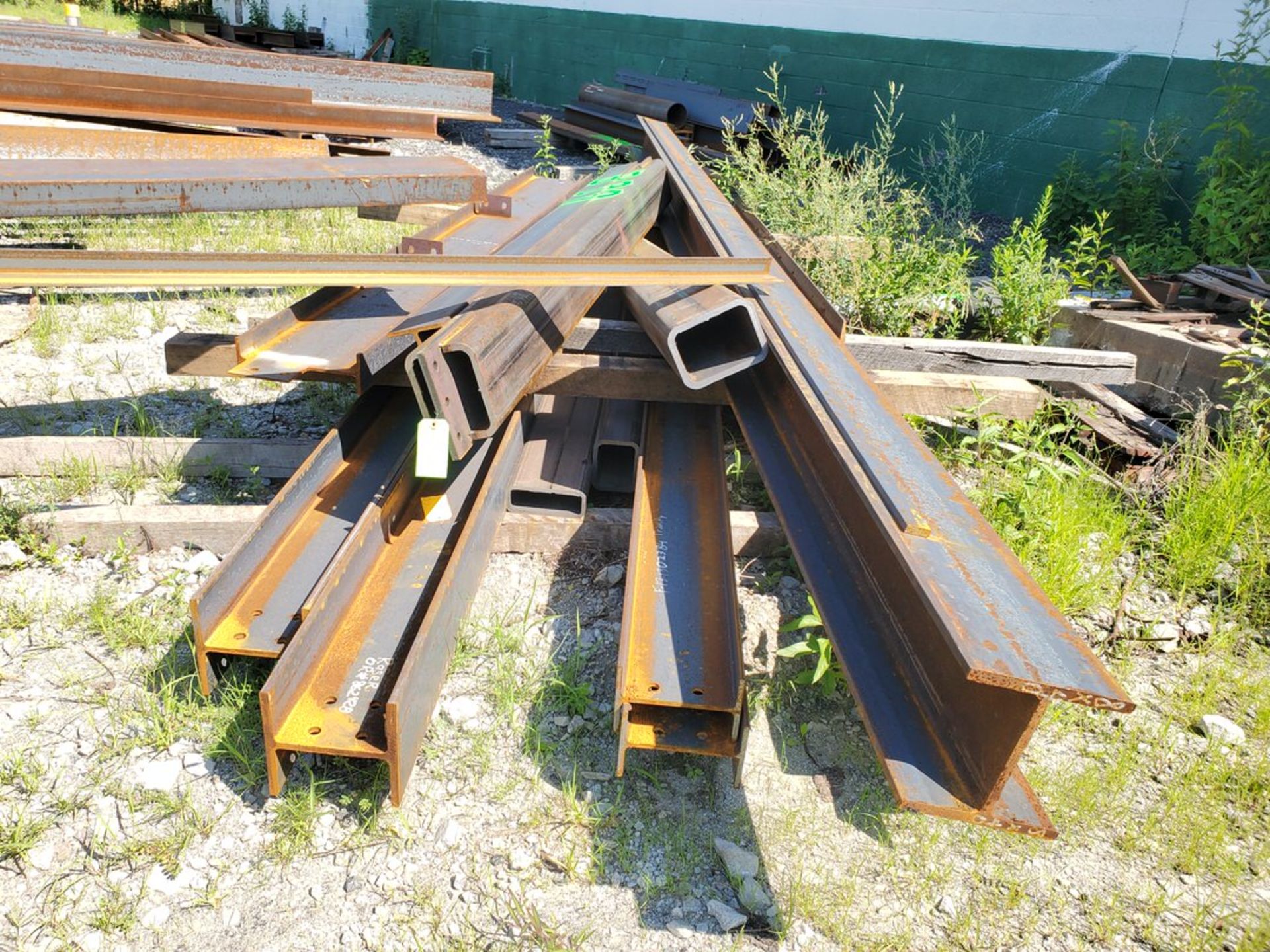 Assorted Stl Contents To Include But Not Limited To: Sq. Tubing, Rect. Tubing, I-Beams; Width - Image 9 of 13