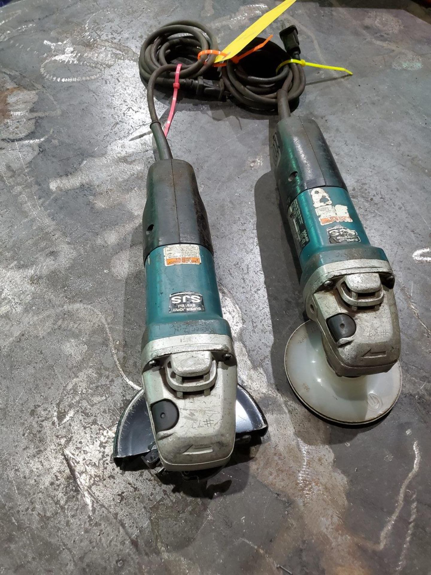 Makita (2) 4-1/2" Angle Grinders 120V, 60HZ - Image 3 of 4