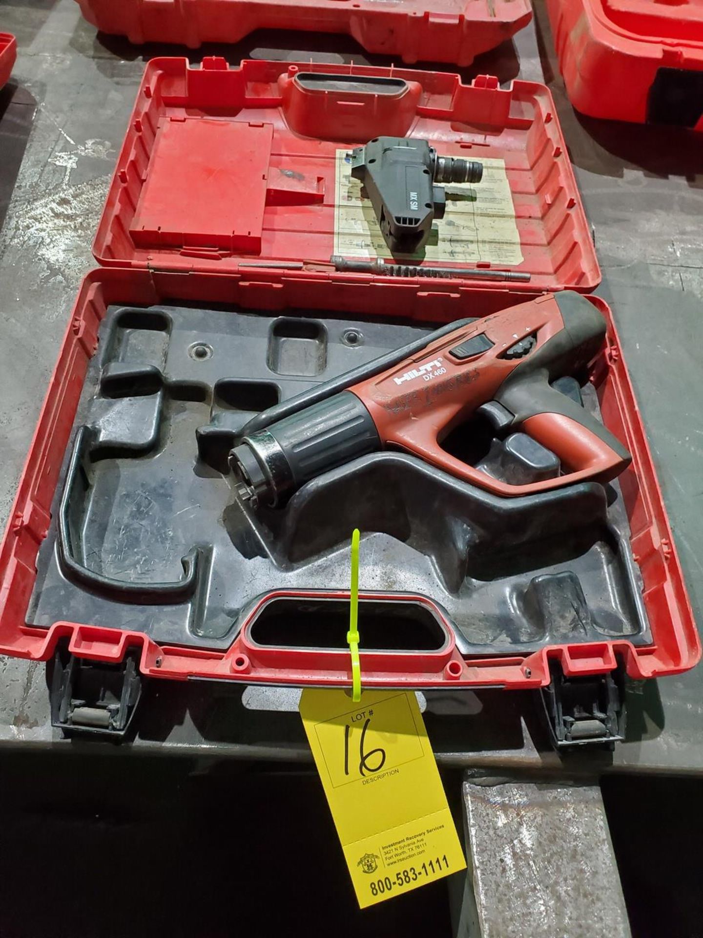 Hilti DX 460 Powder Actuated Nail Gun