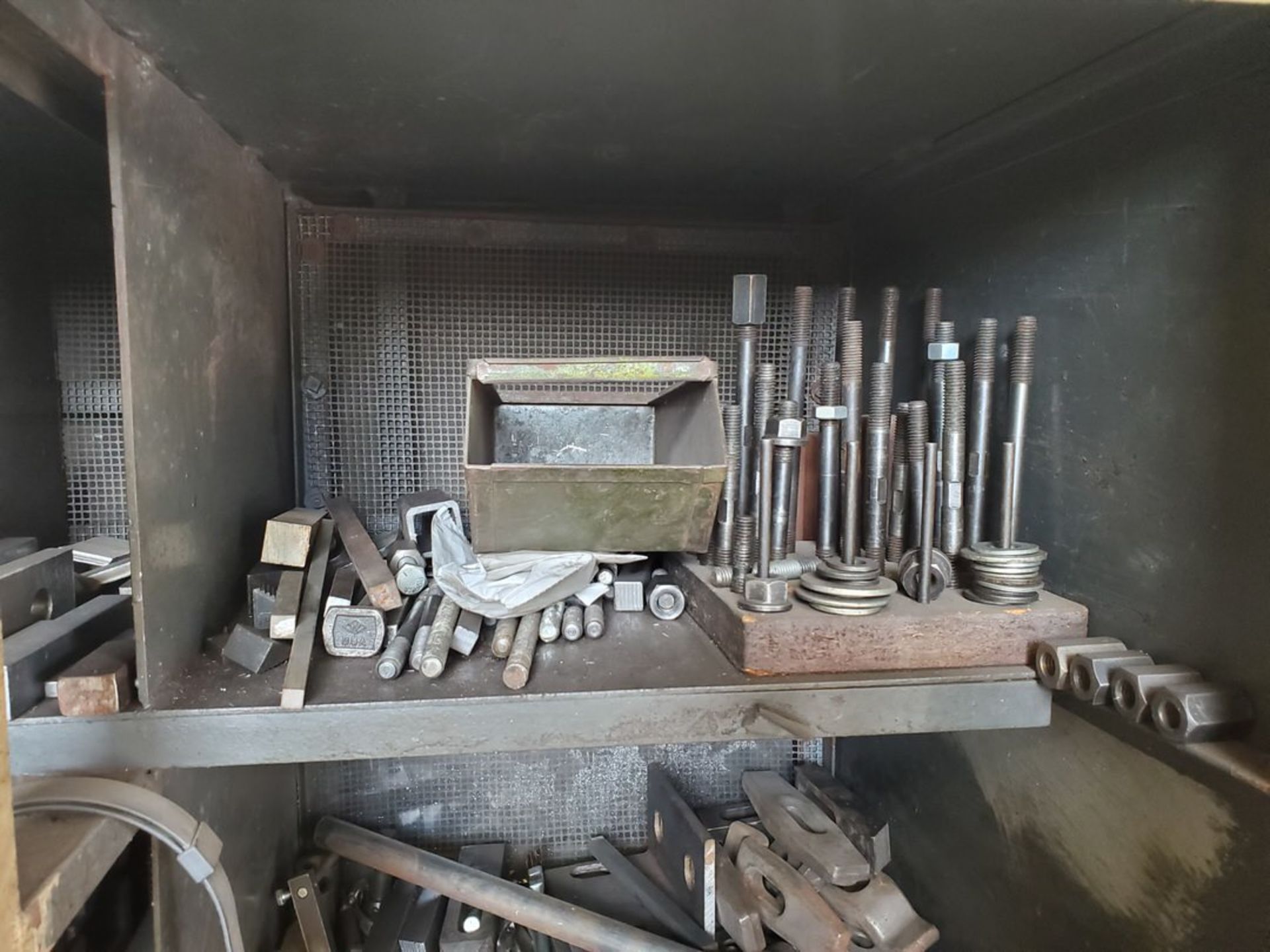Assorted Mill Tooling W/ Matl. Locker - Image 3 of 14