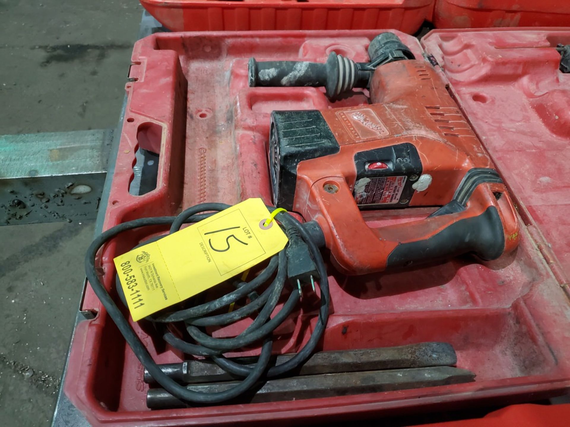 Milwaukee 1-1/2" Rotary Hammer - Image 6 of 7