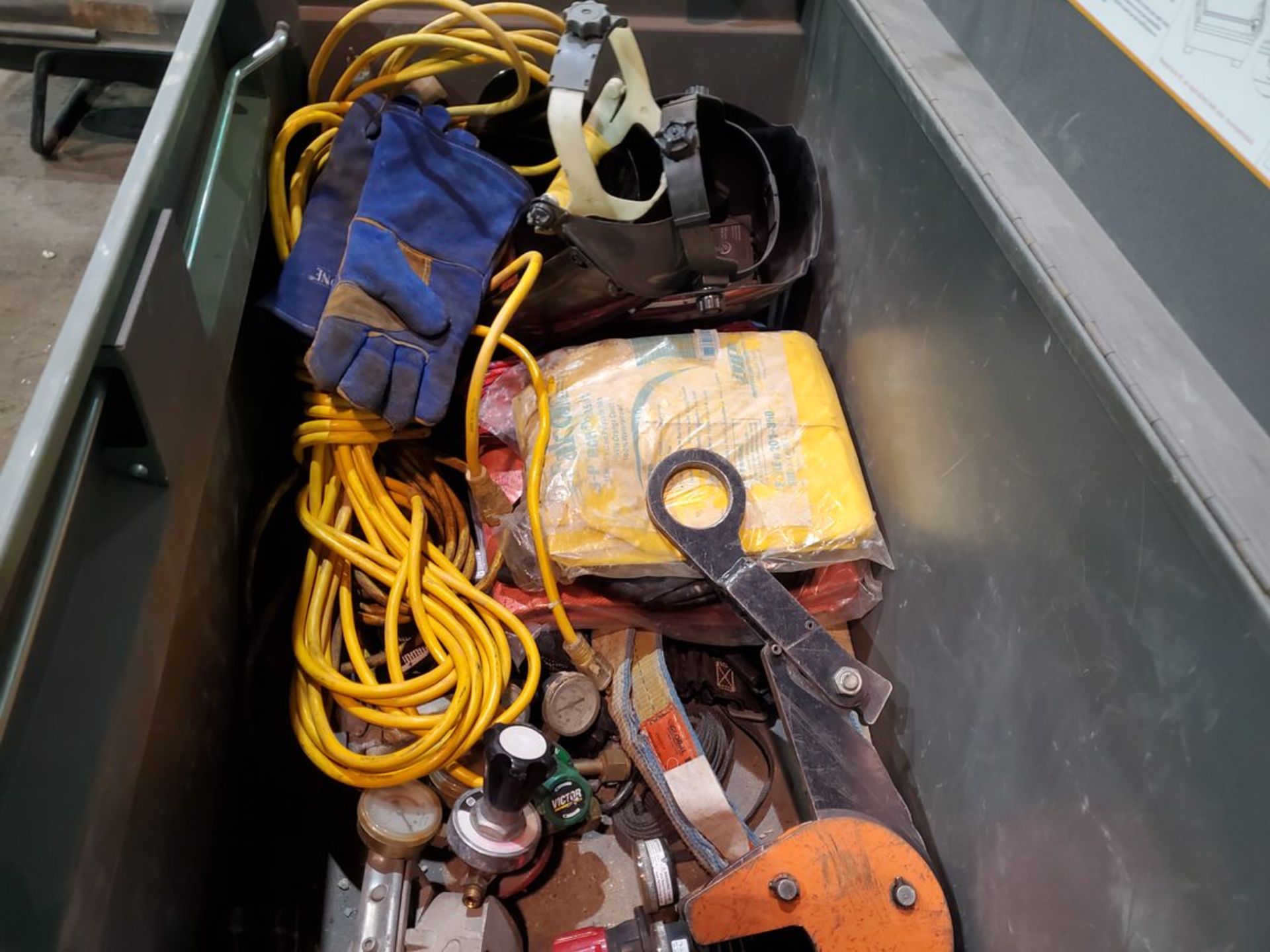 Rock River Job Box W/ Assorted Contents To Inlcude But Not Limited To: Slings, Hvy Duty Clamps, - Image 6 of 17