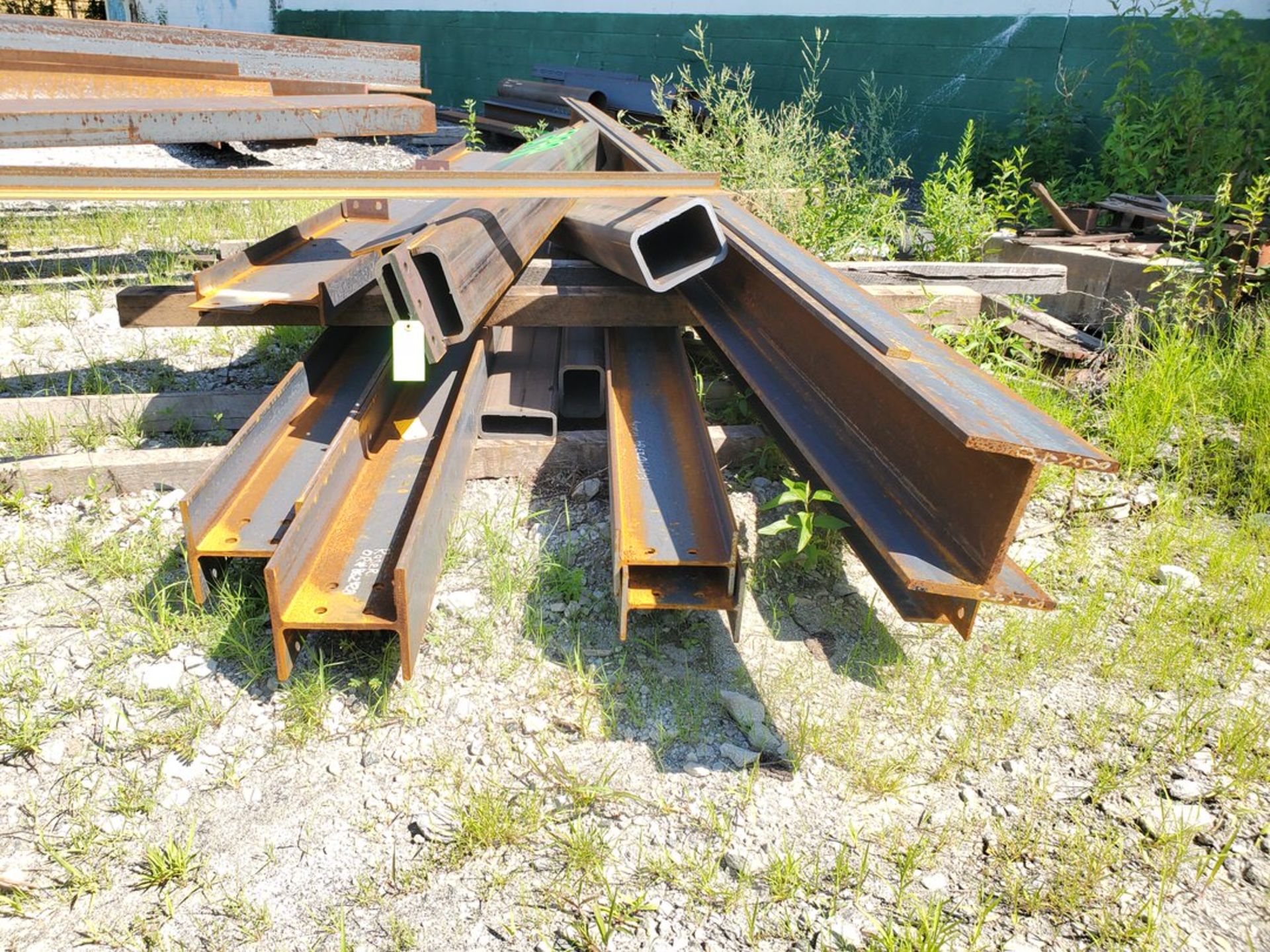 Assorted Stl Contents To Include But Not Limited To: Sq. Tubing, Rect. Tubing, I-Beams; Width - Image 11 of 13