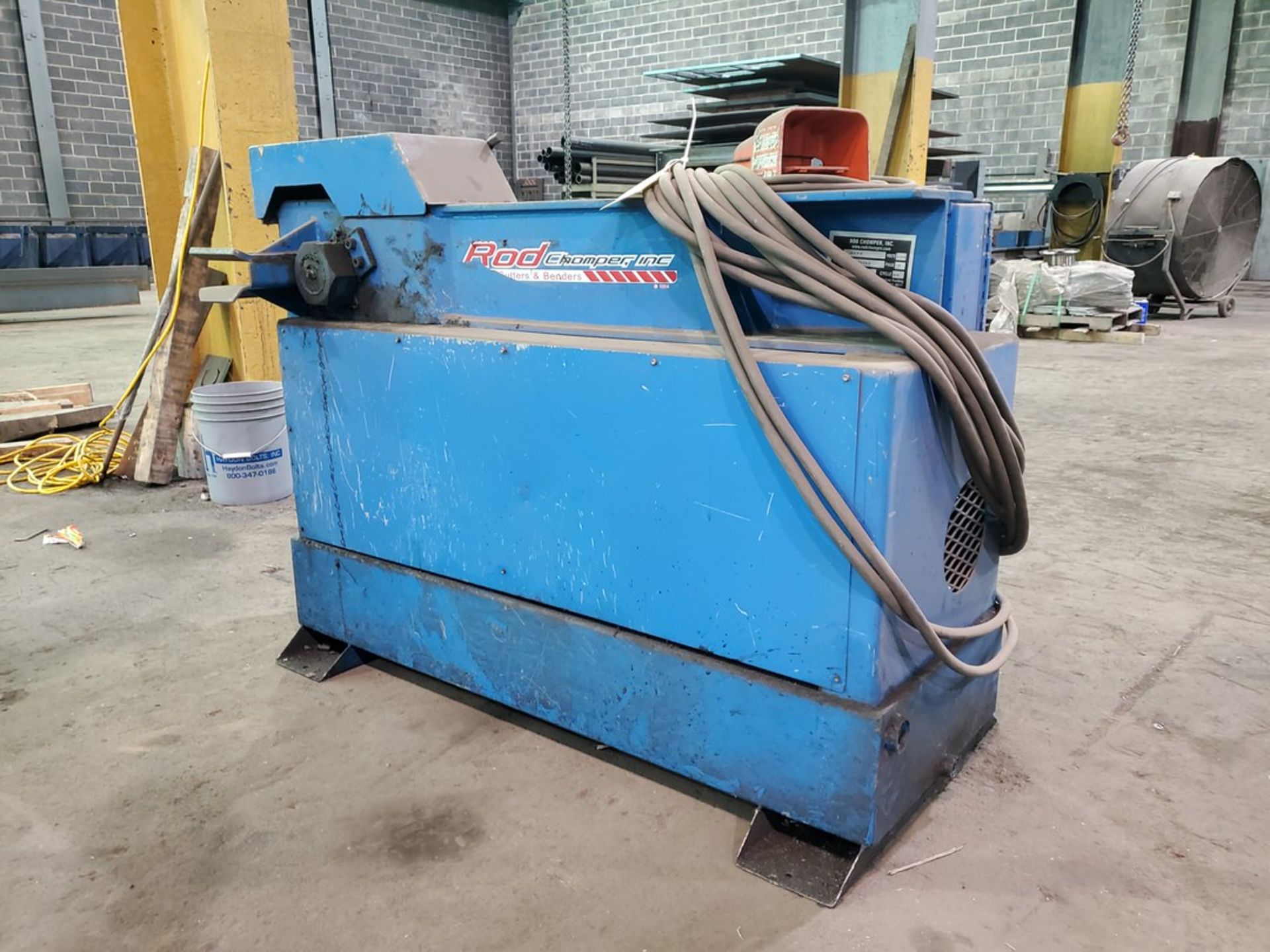 2007 Rod Chomper RCE11HS3 Rebar Cutter 220V, 35gal, 3PH, 35gal Cap. - Image 2 of 9