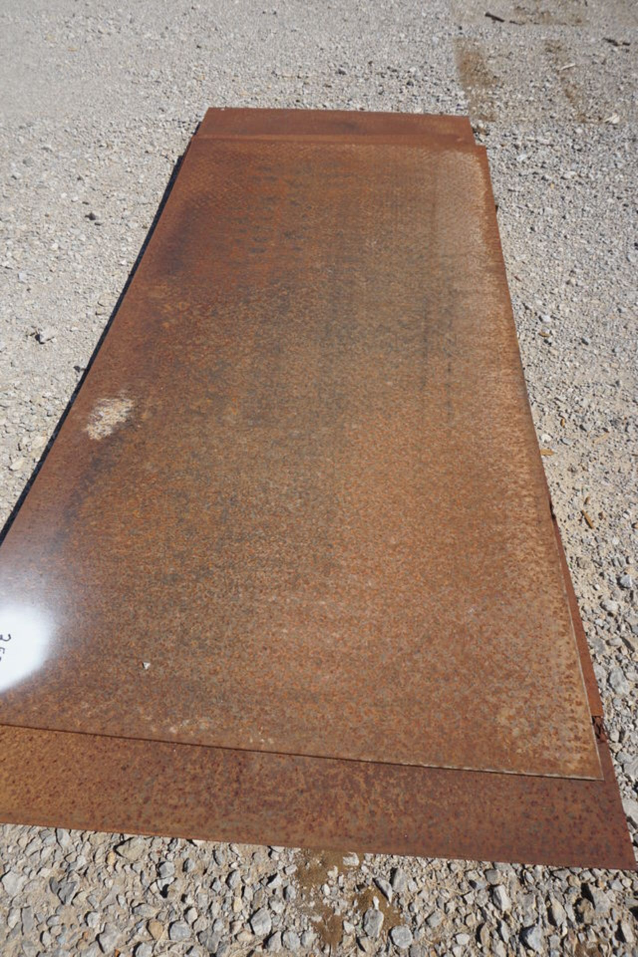 STEEL PLATE: 1/8" X 4' X 8', 1/8" X 4' X 10' - Image 2 of 2