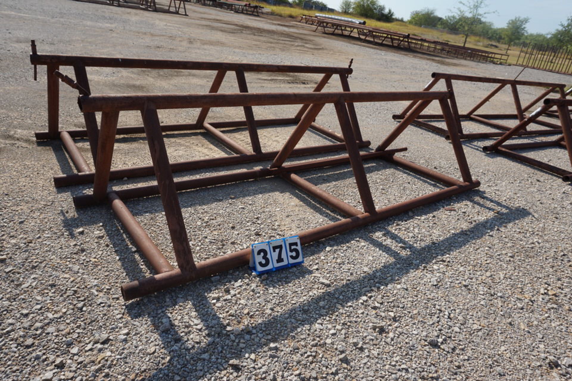 PIPE RACK APPROX 12' LG