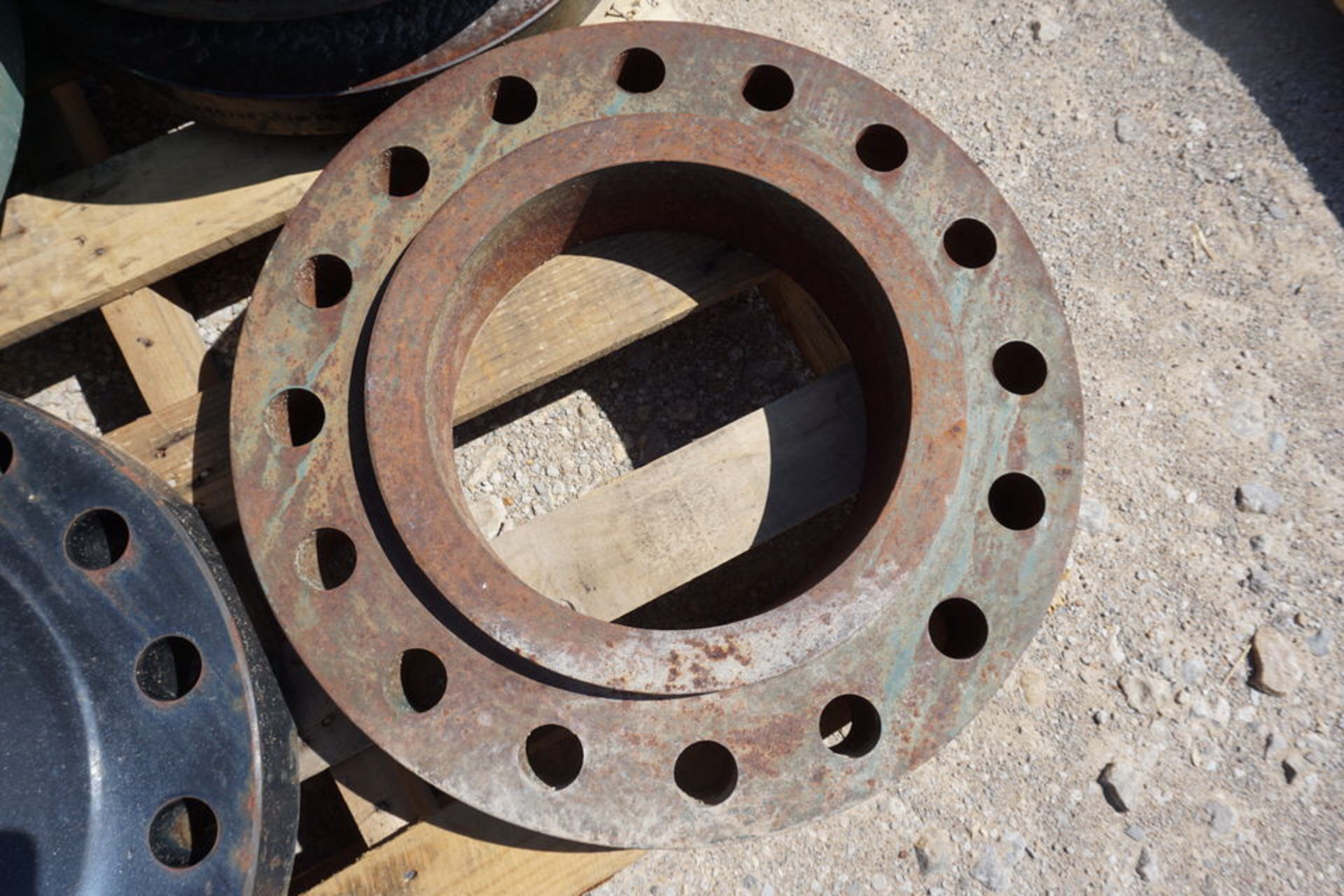 (6) TANK FLANGES 20" DIA W/ 10" & 12" HOLES - Image 2 of 3