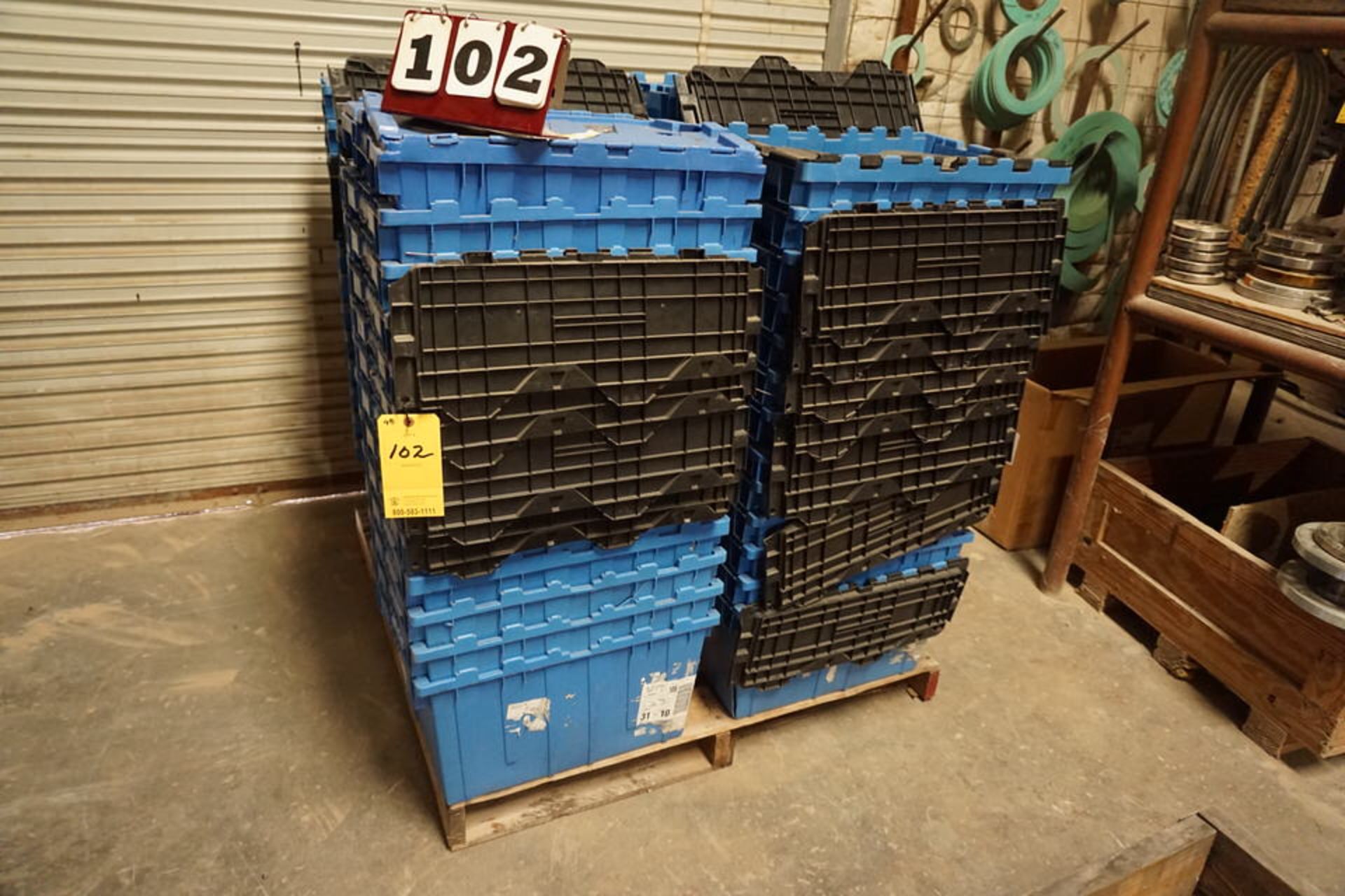 STORAGE TUBS, 15" X 21" X 12" DEEP A[RPX 98 PCS