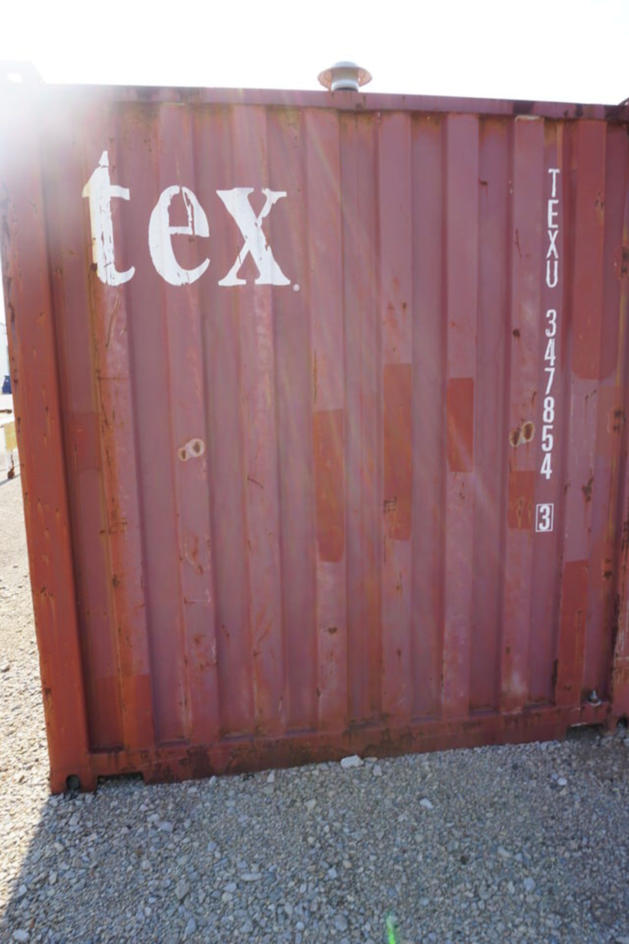 STORAGE CONTAINER 8' X 20' , NO CONTENTS, DELAYED REMOVAL - Image 4 of 4